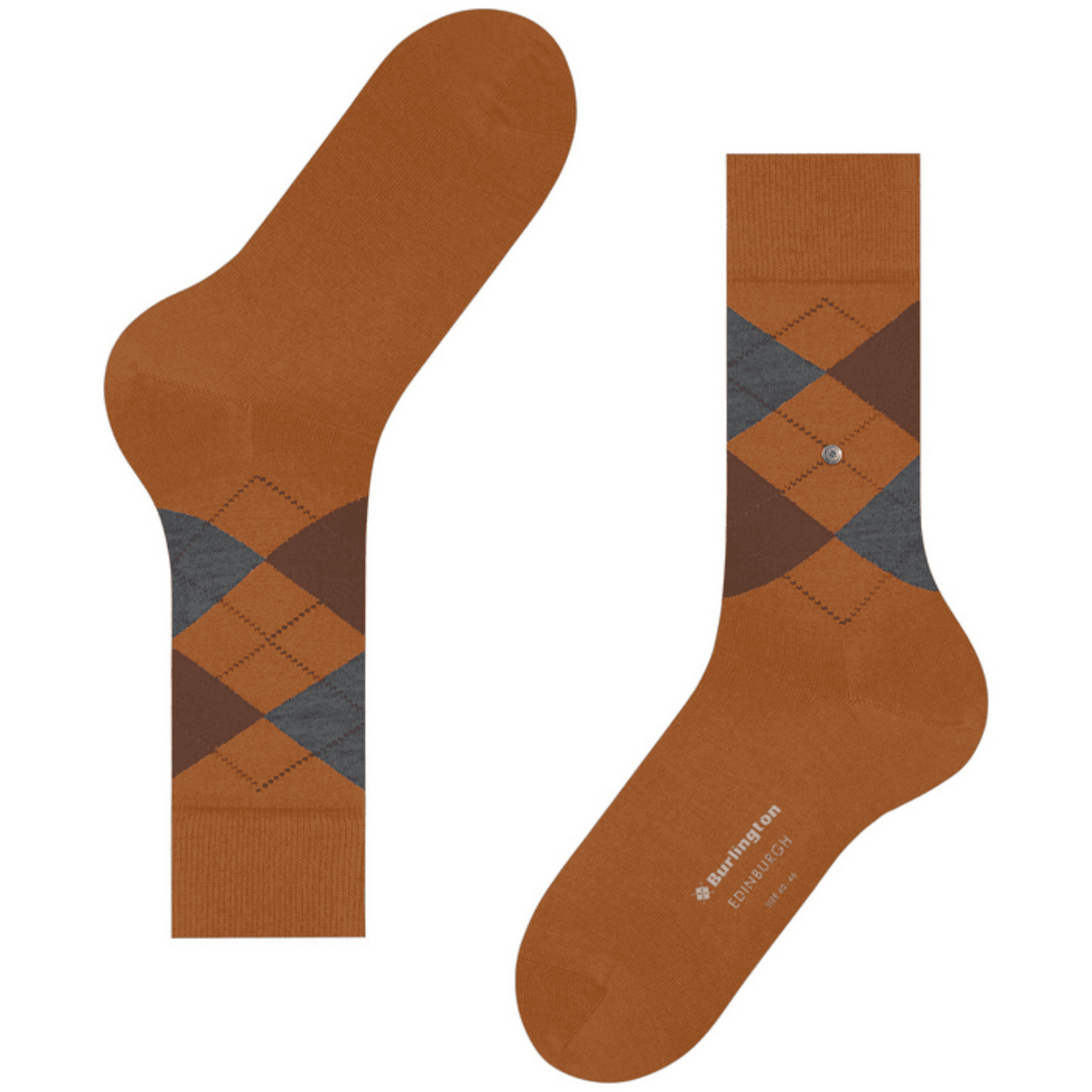 Edinburgh Socks - Orange