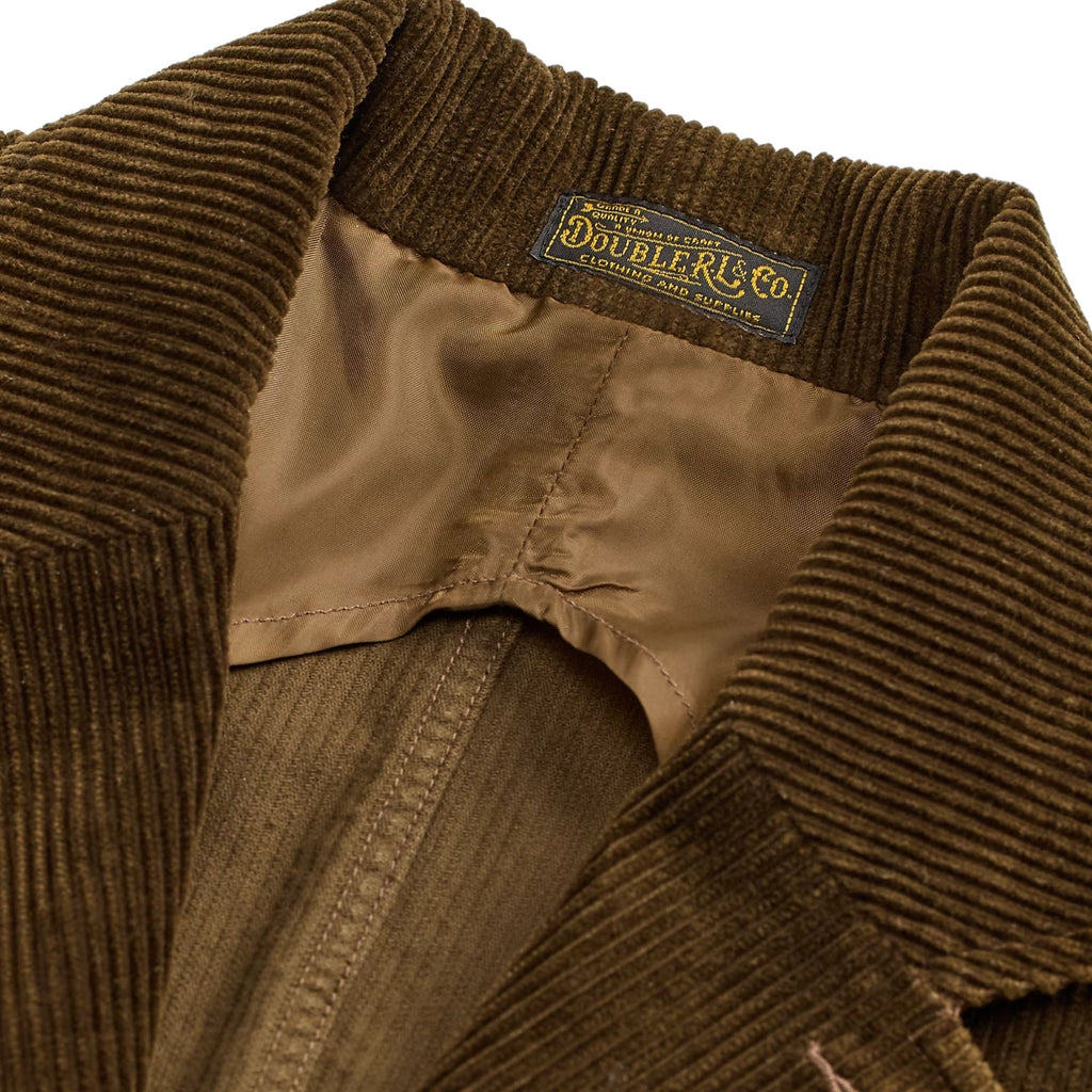Unconstructed Corduroy Blazer - Brown
