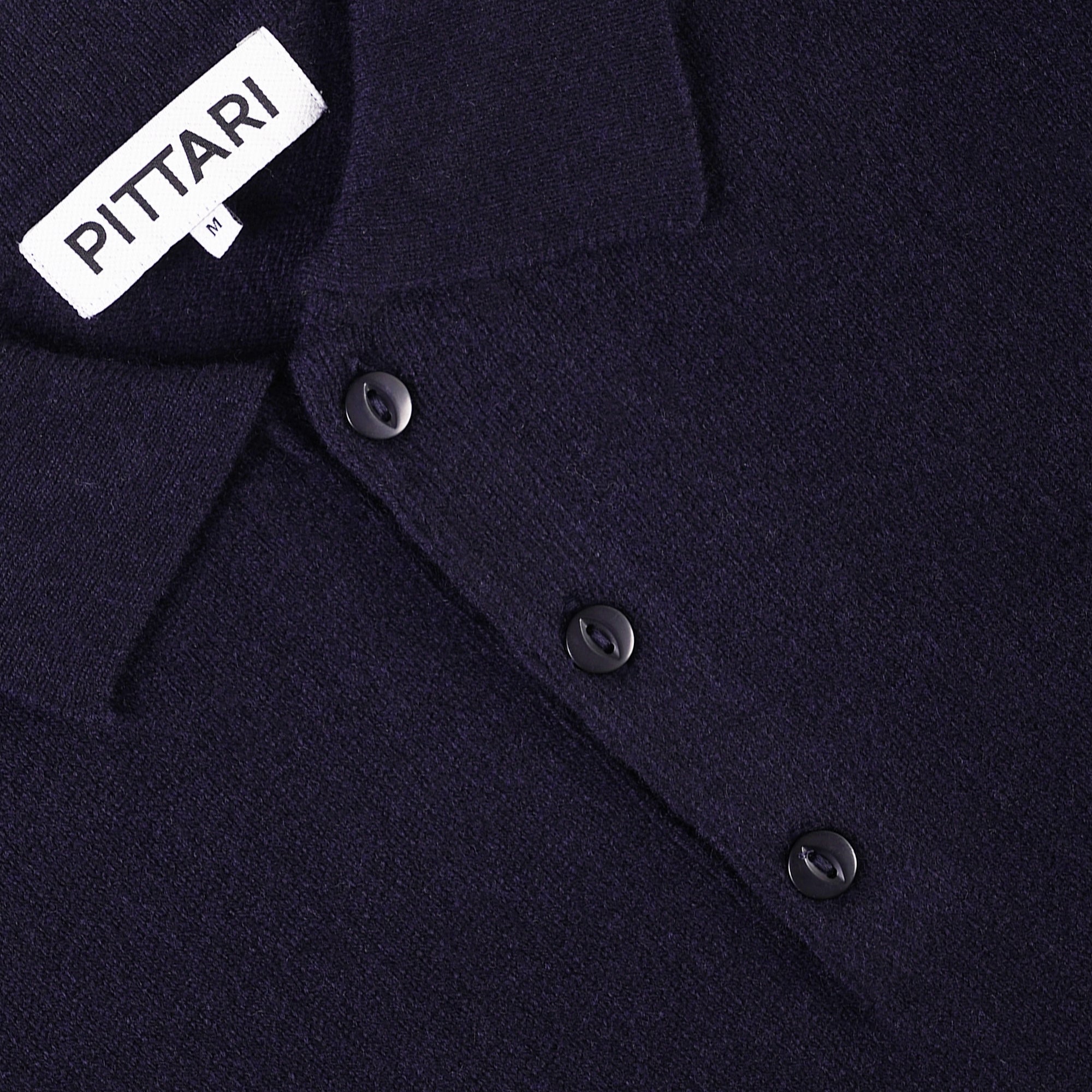 Merino Polo - Navy