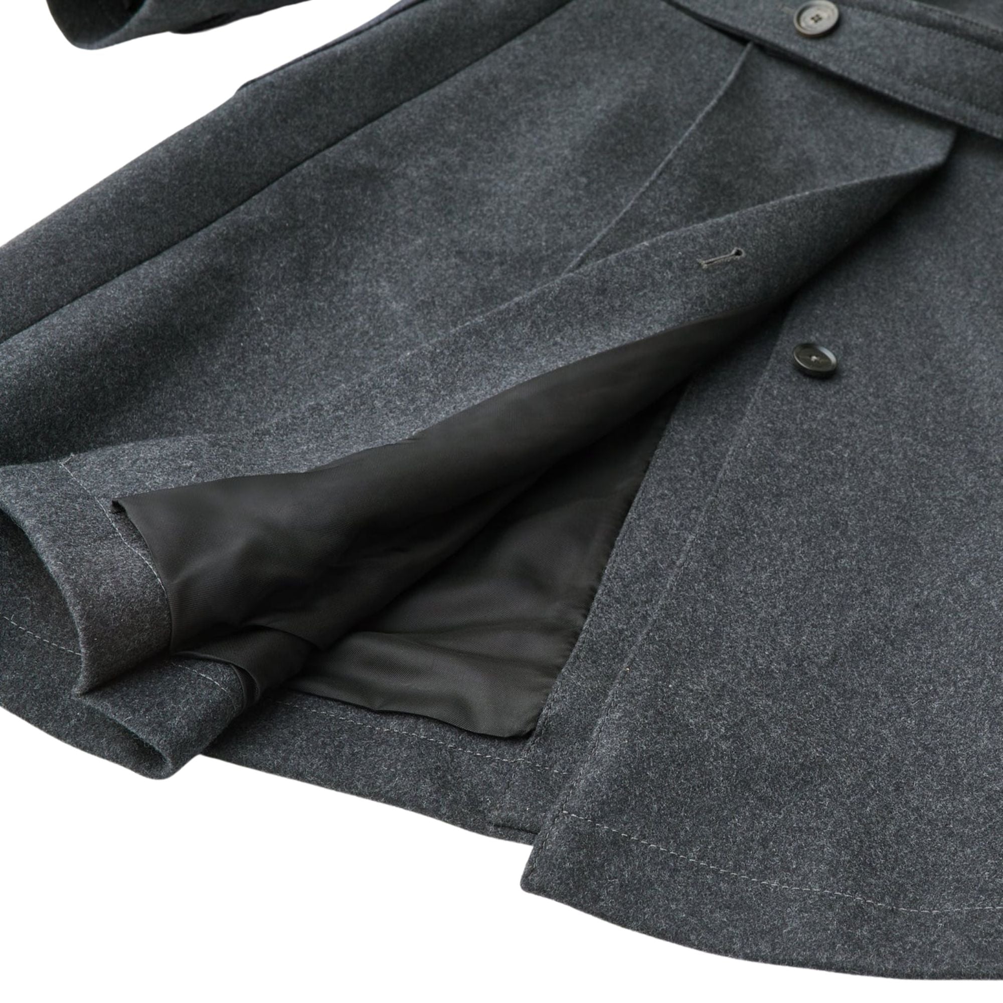 Milford Coat - Charcoal