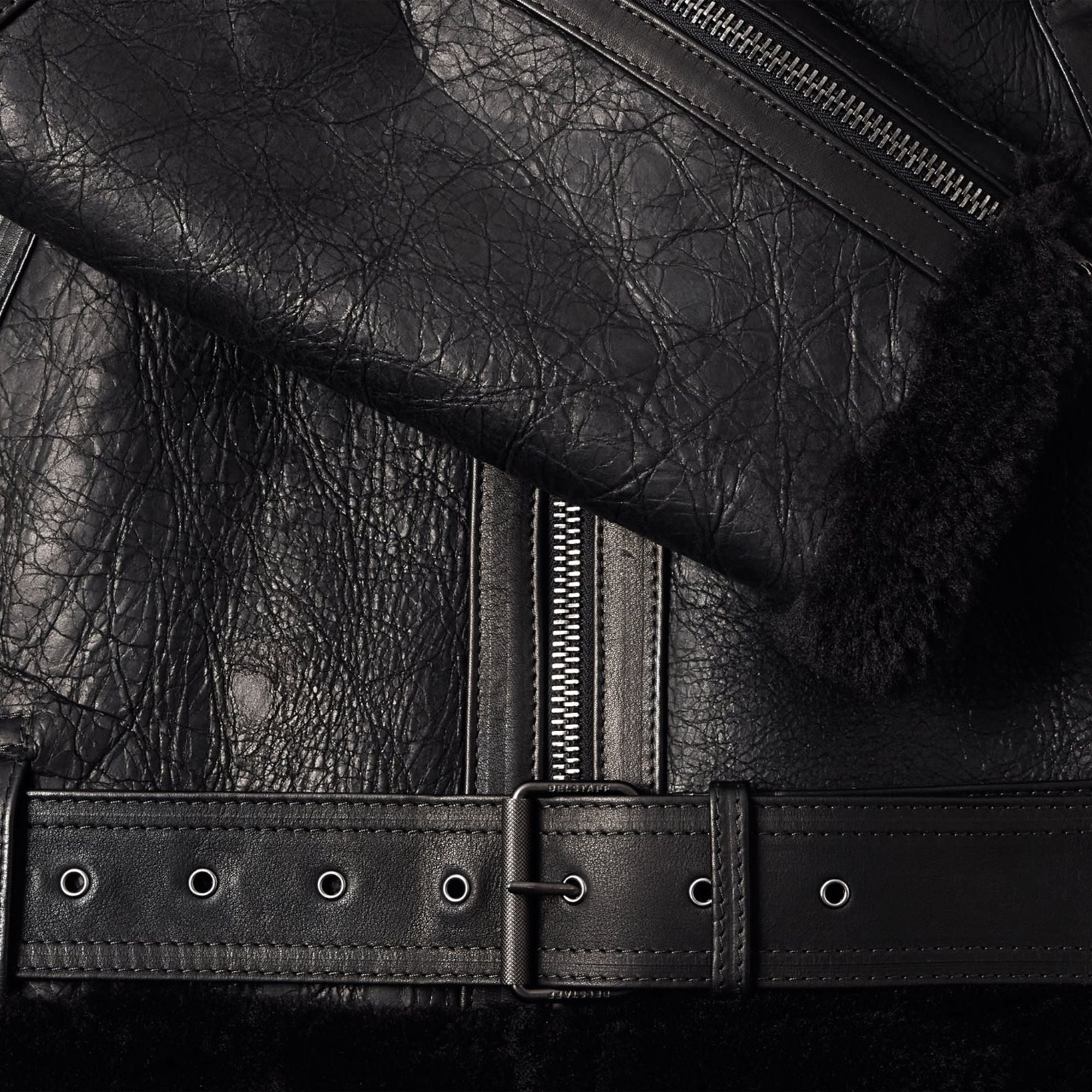 Belstaff Wilder Jacket - Washed Black