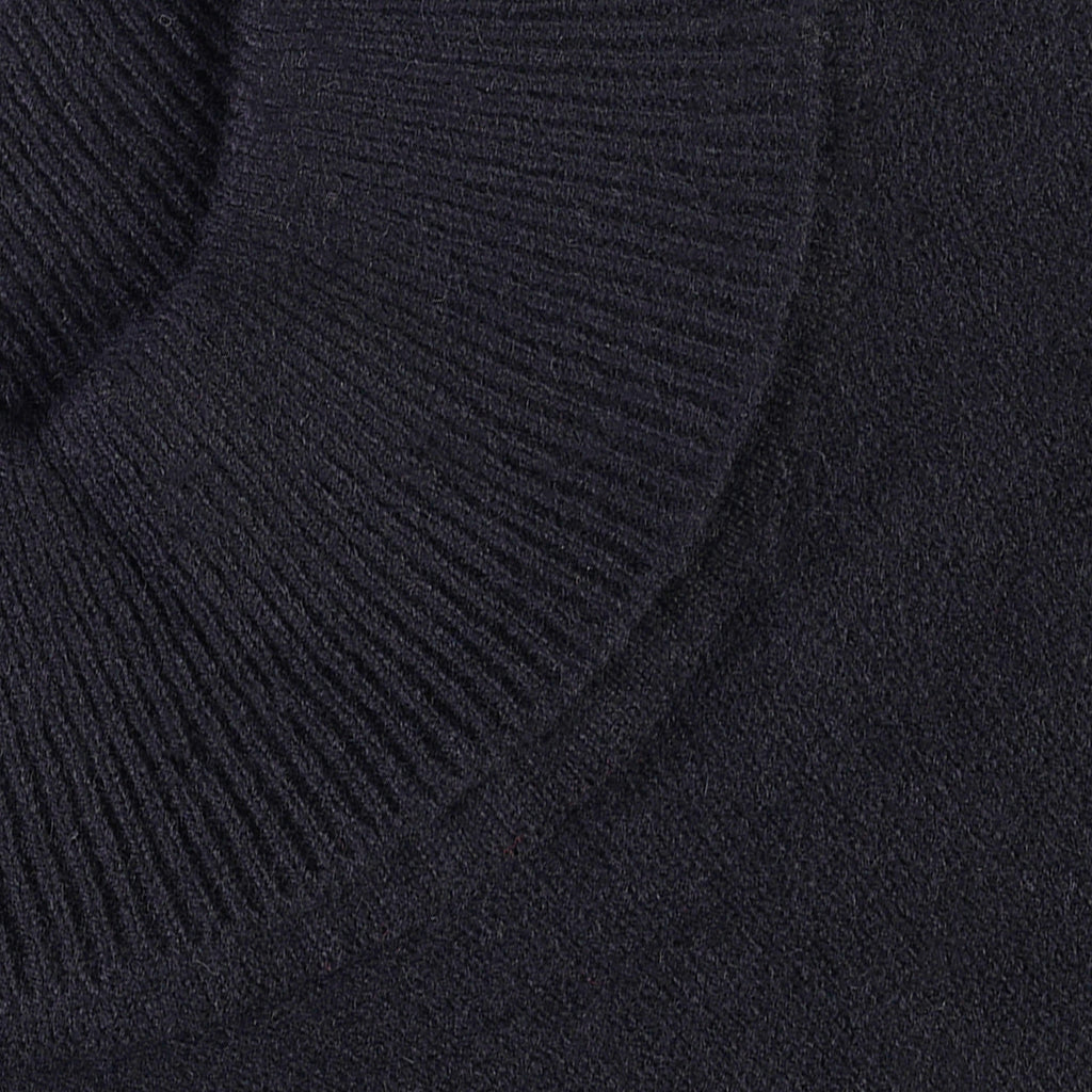 Wye Turtle Neck Jumper - Black