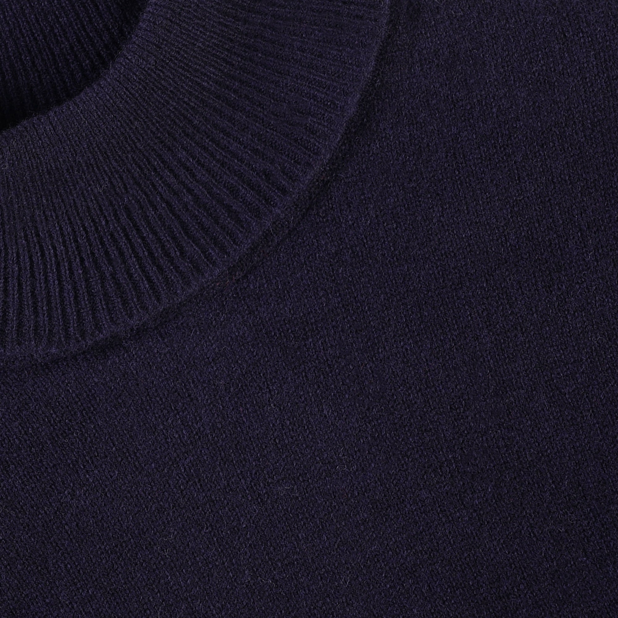 Wye Turtle Neck Jumper - Navy