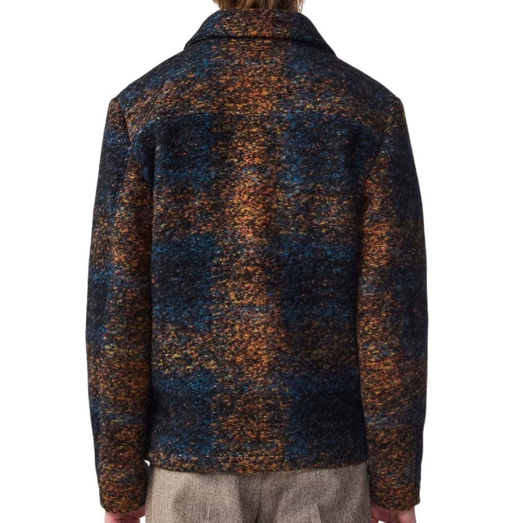Gael Jacquard Jacket - Blue Multi