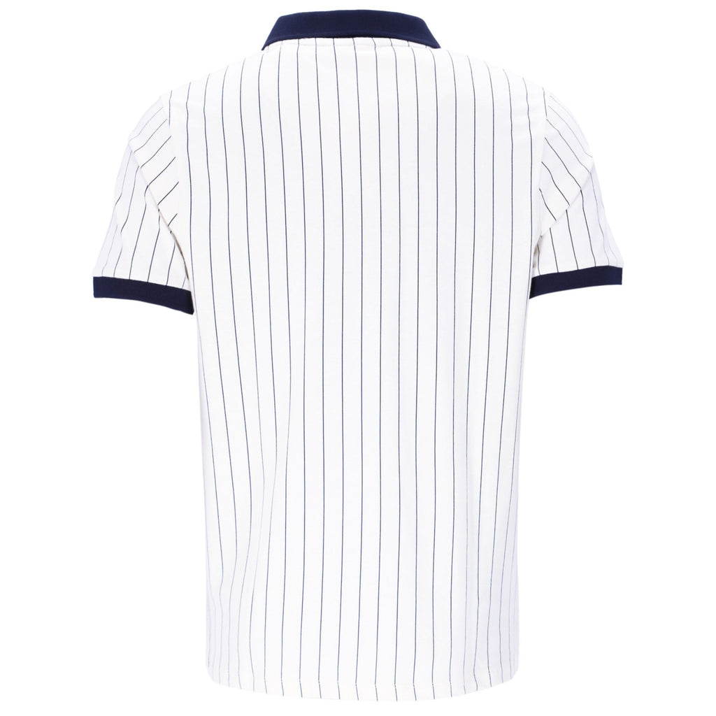 Fila Vintage BB1 Polo Shirt - White/Green