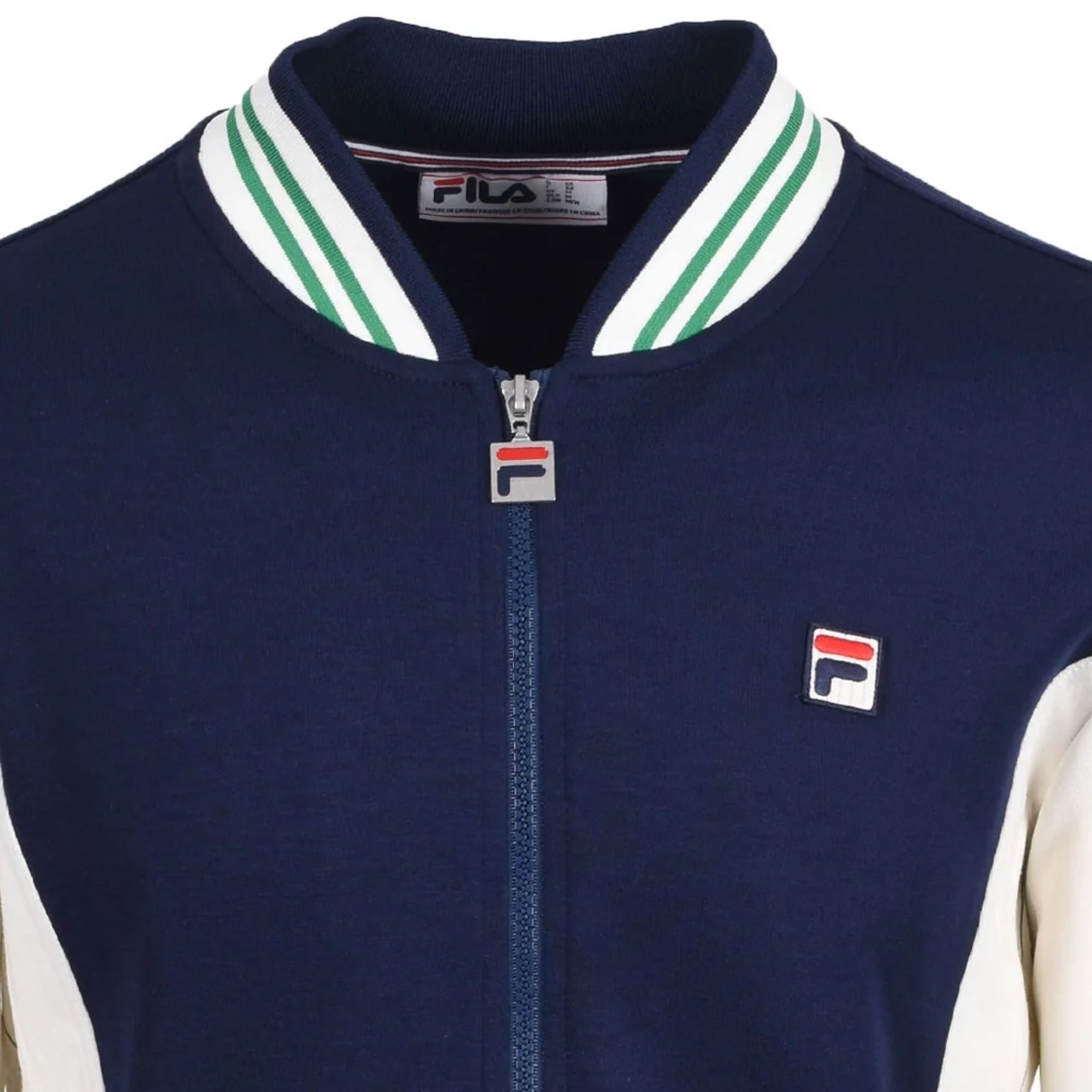 Fila Vintage Settanta Track Top - Navy/Green