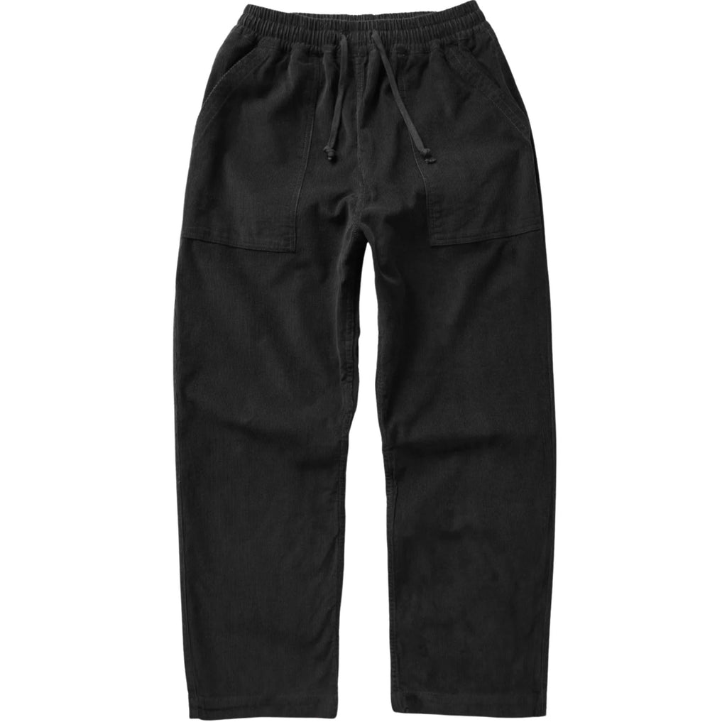 Corduroy Chef Pants - Black