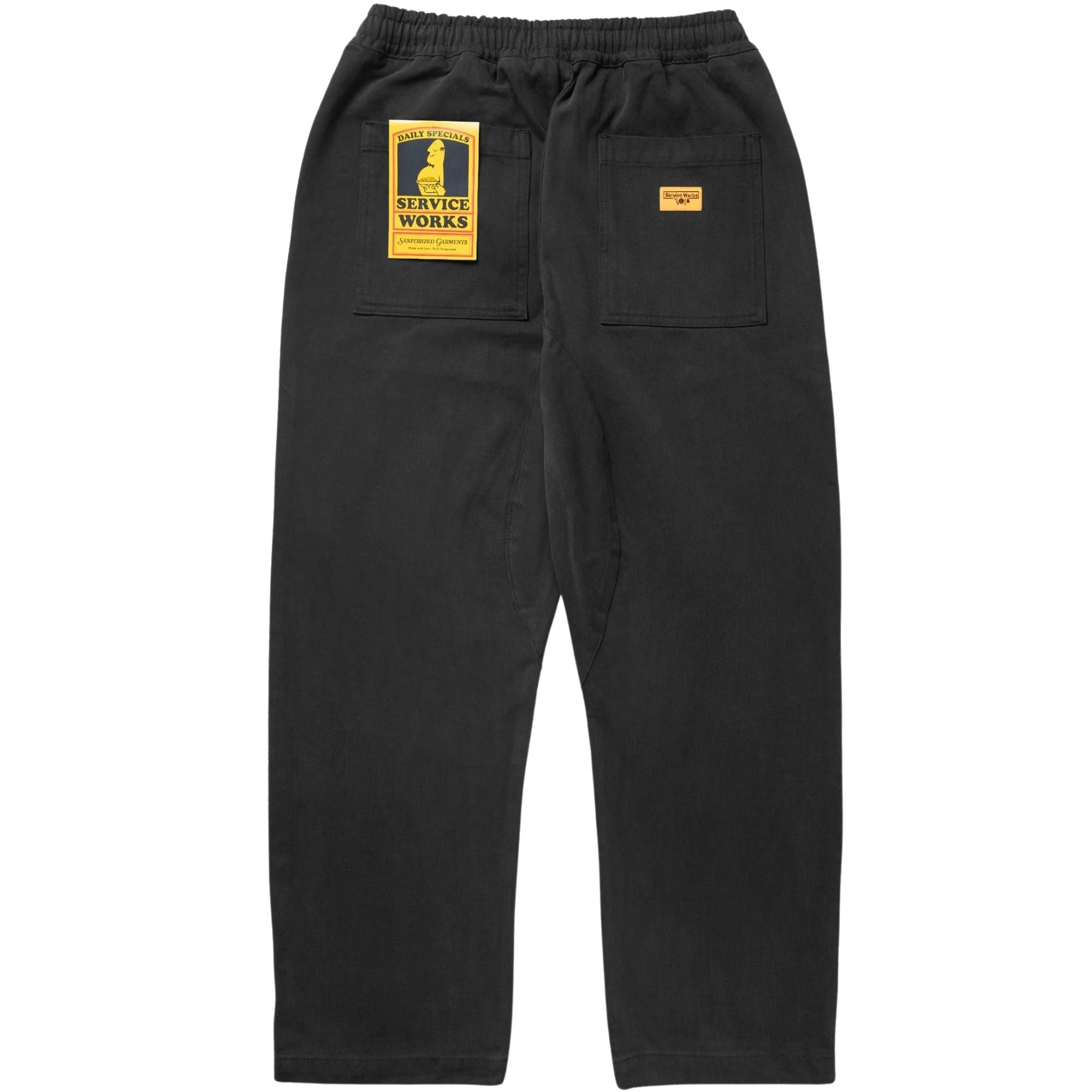 Service Works Moleskin Chef Pants - Black