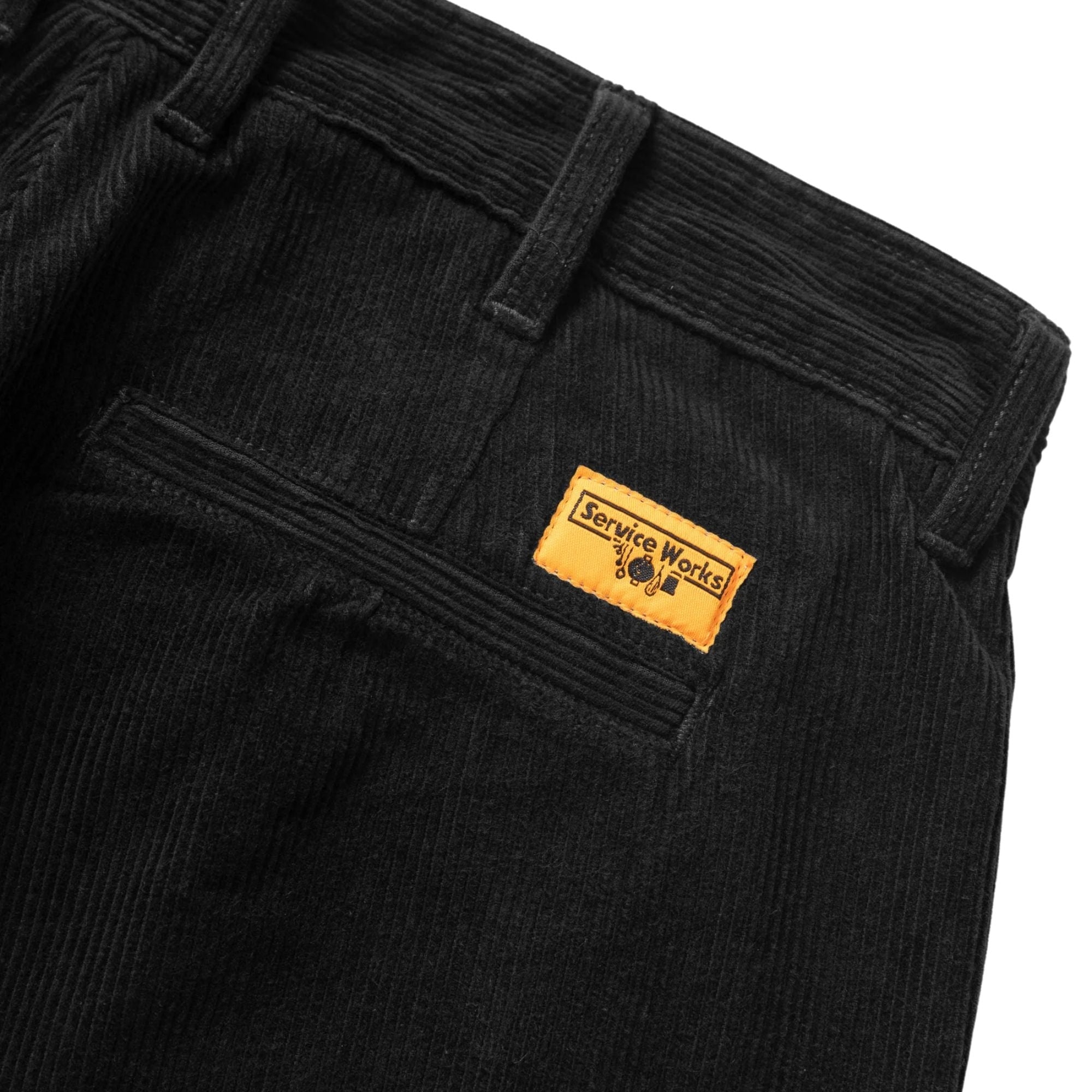 Corduroy Part Timer Pant - Black