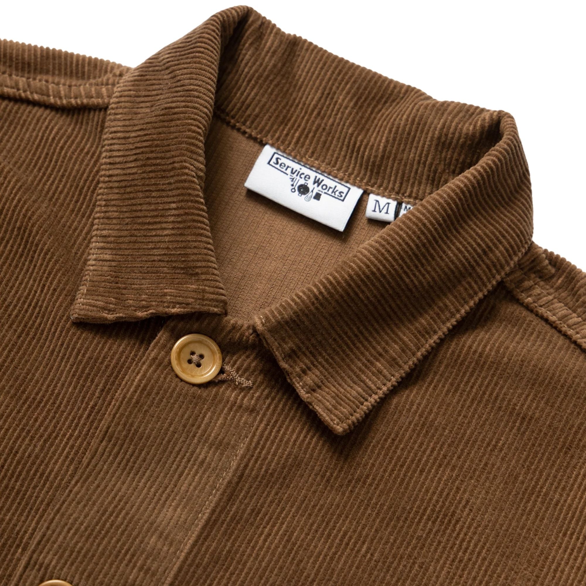 Service Works Corduroy Chore Shirt - Bark