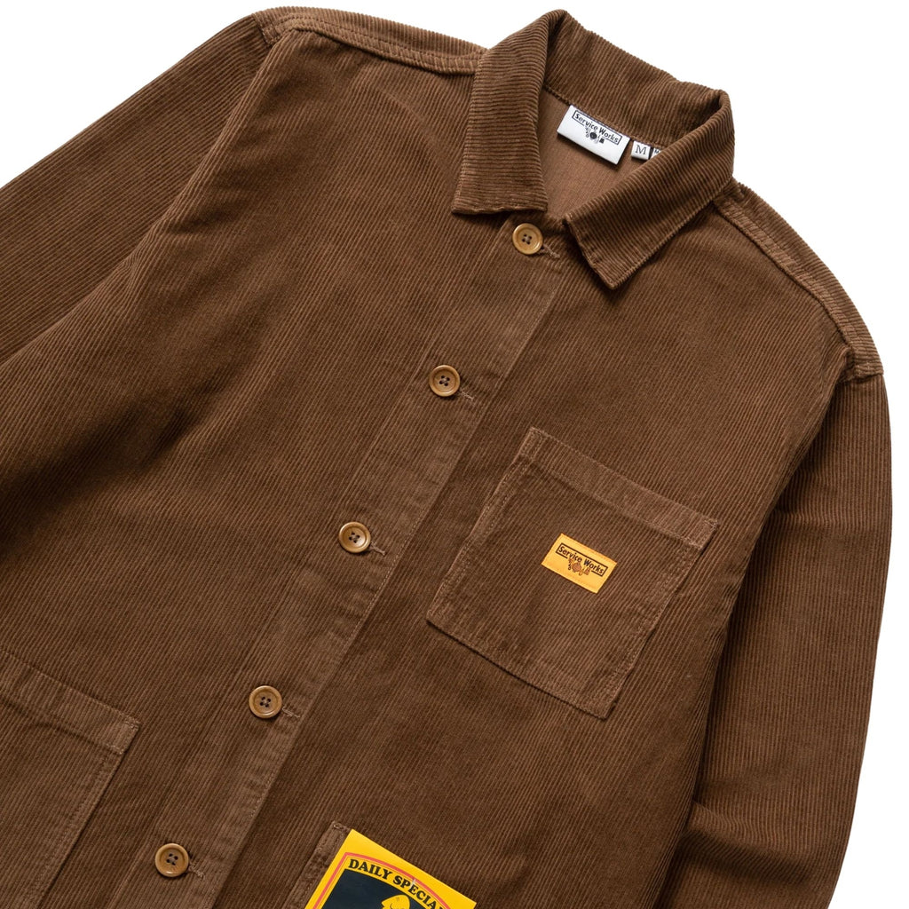 Service Works Corduroy Chore Shirt - Bark
