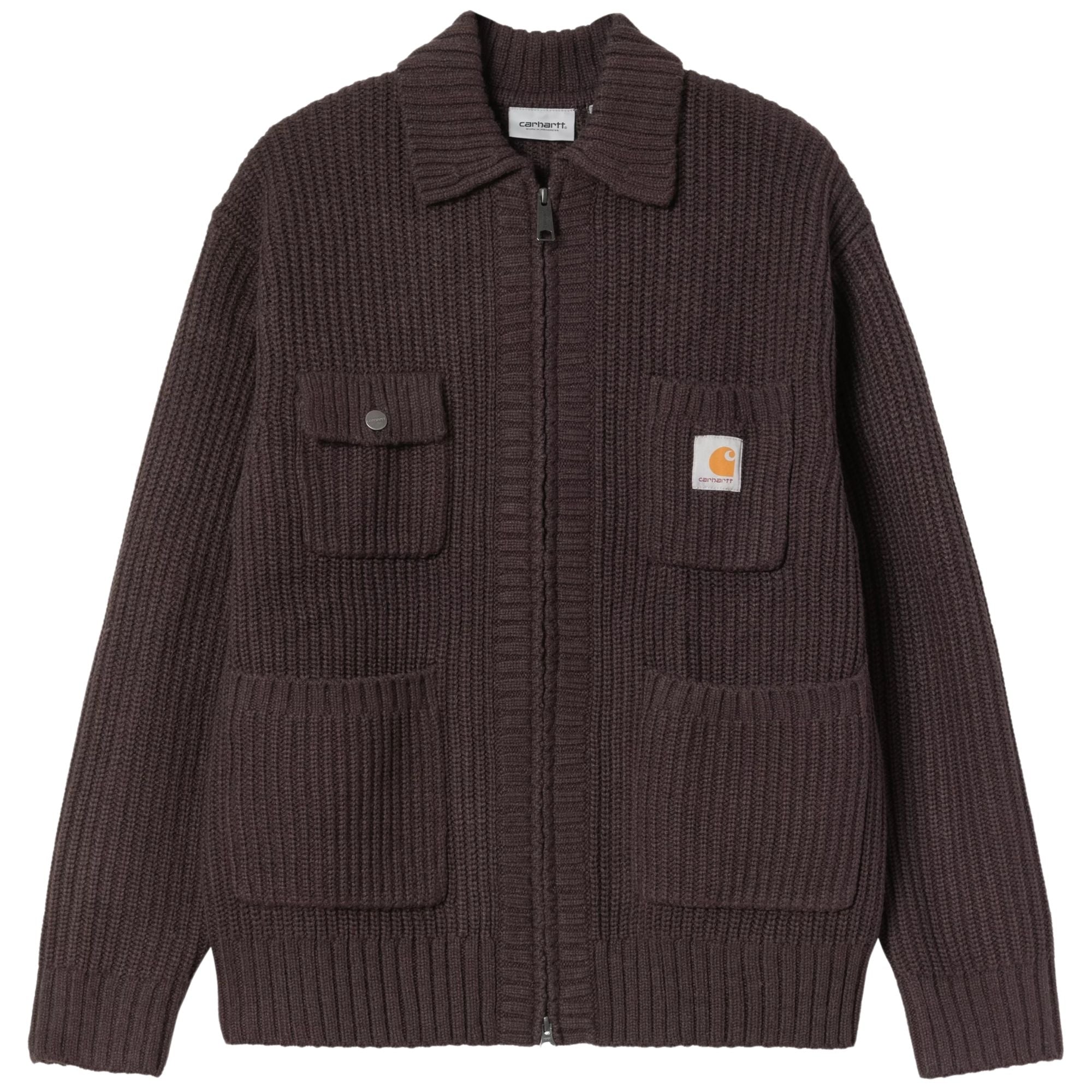 Carhartt WIP Chore Knit Jacket - Palisander
