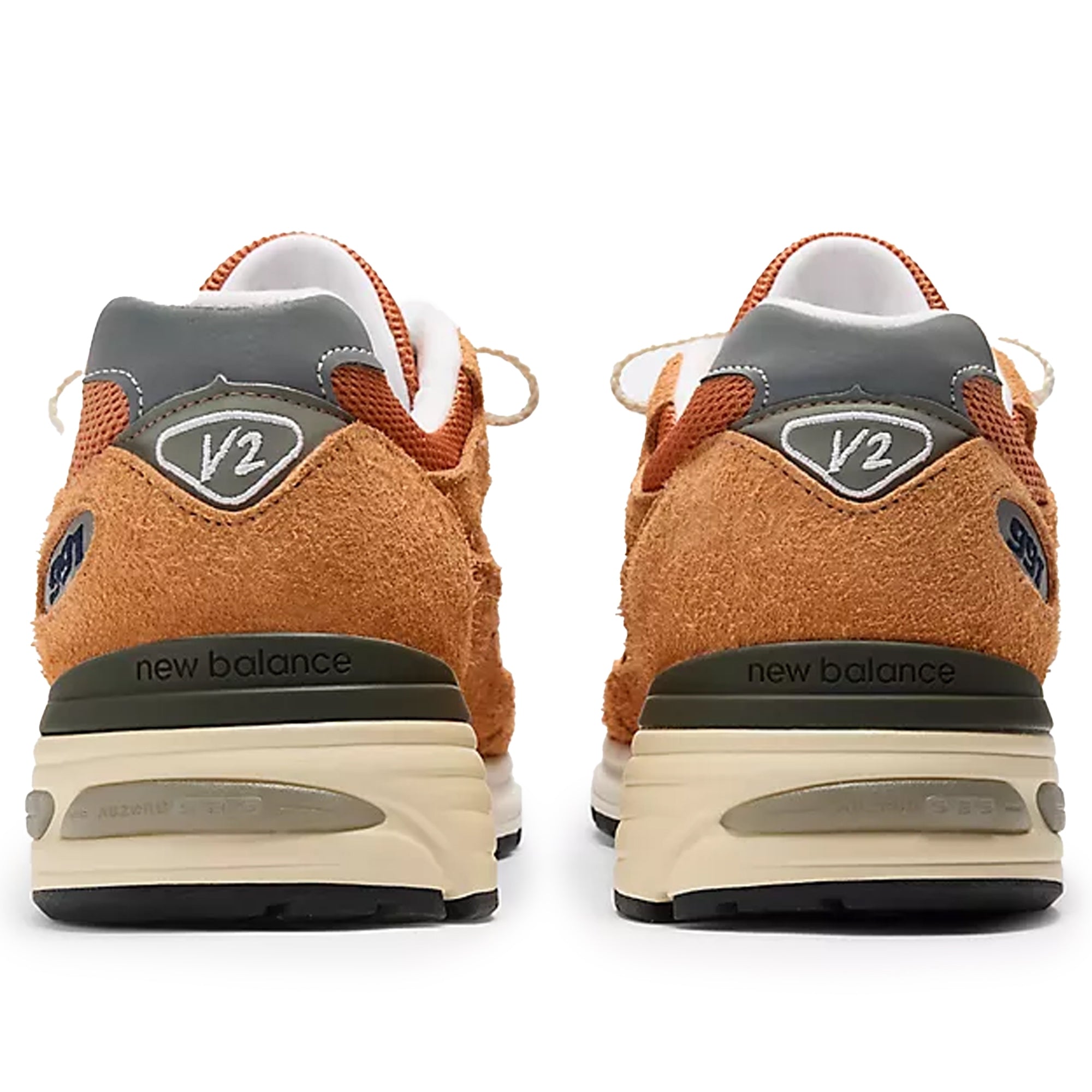 991v2 Grounded Pastels Shoes - Orange Brown