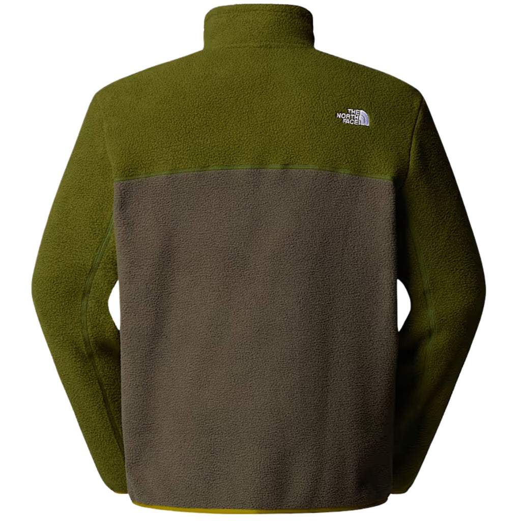 The North Face Yumiori 1/4 Zip Fleece Jacket - Taupe Green