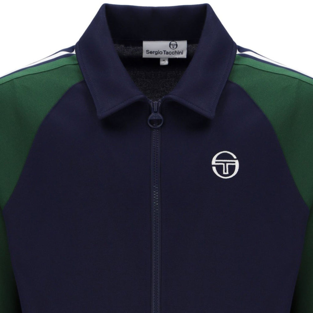 Sergio Tacchini Renshaw Track Top - Maritime Blue