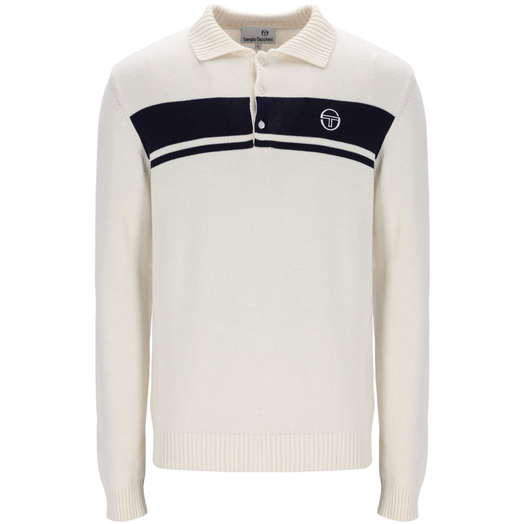 Damarindo Knitted Polo - Gardenia