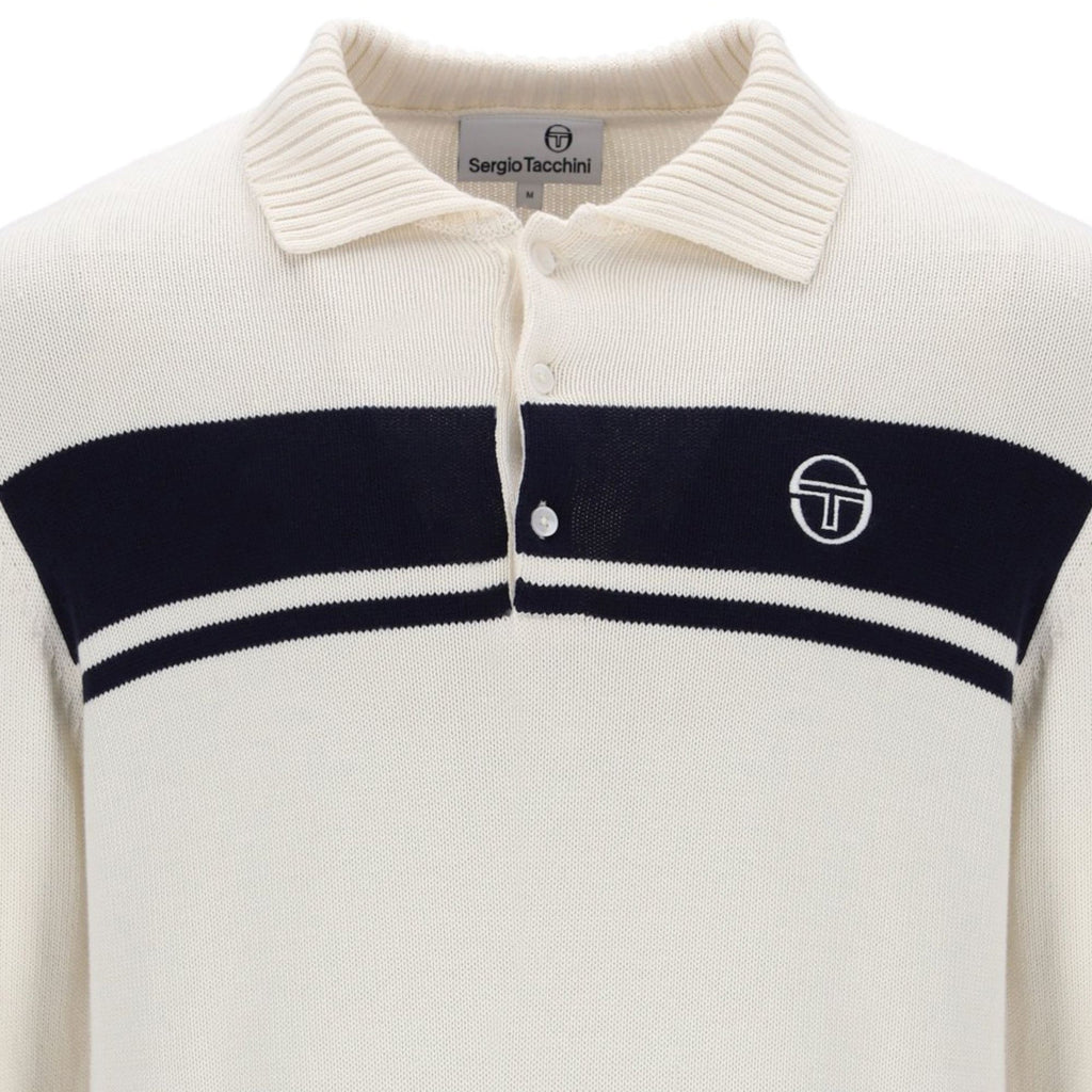 Damarindo Knitted Polo - Gardenia