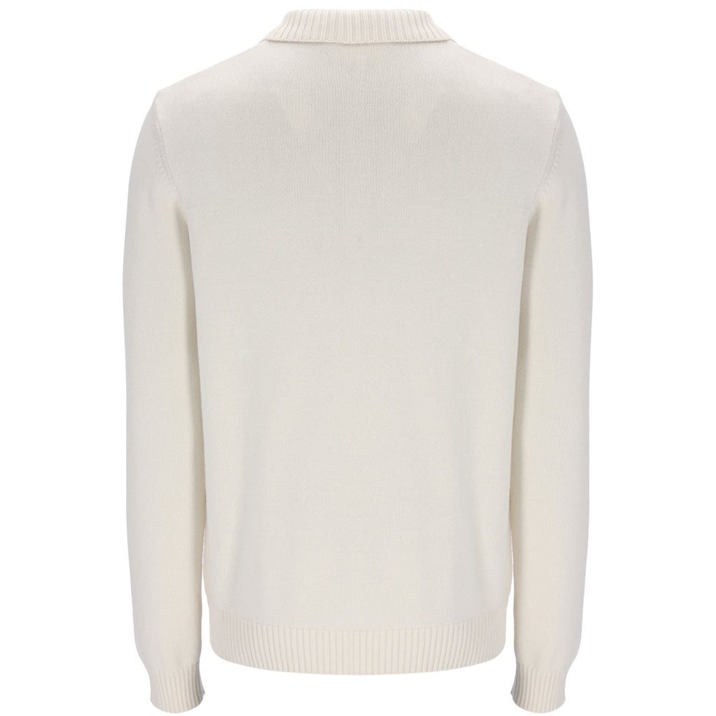 Damarindo Knitted Polo - Gardenia