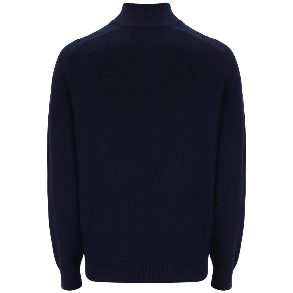 Sangro 1/4 Zip Knitted Jumper - Maritime Blue