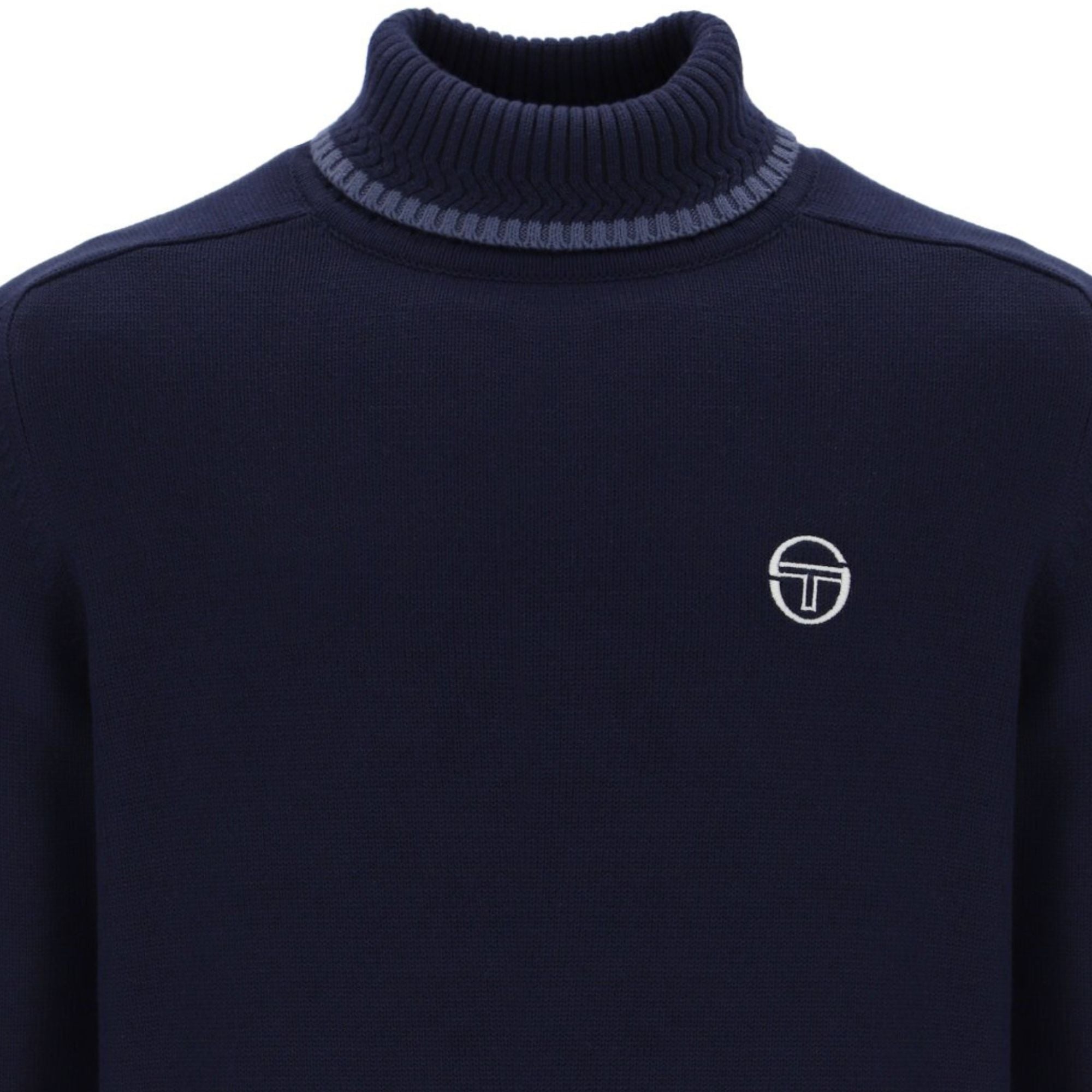 Sergio Tacchini Caruso Roll Neck Top - Maritime Blue
