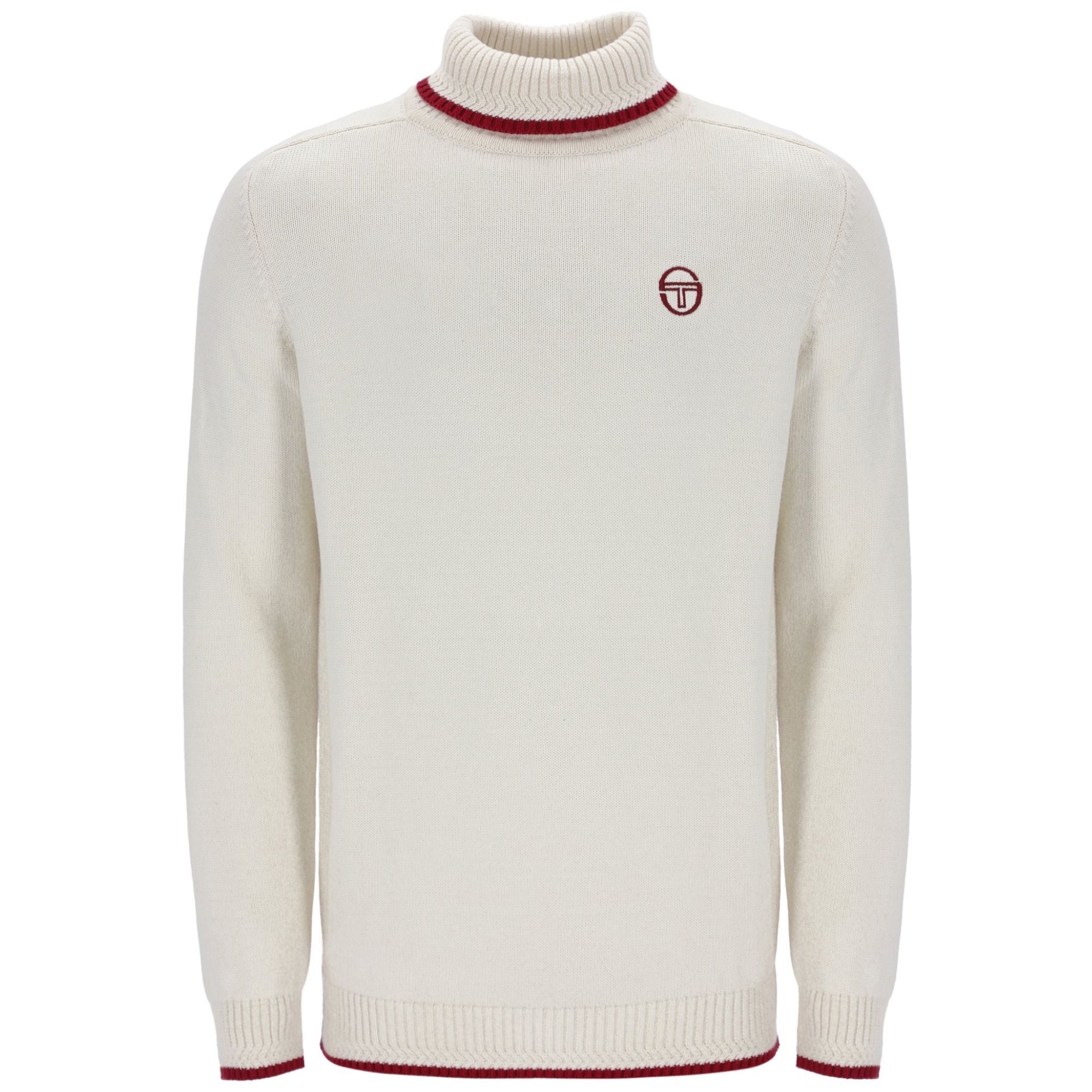 Sergio Tacchini Caruso Roll Neck Top - Gardenia