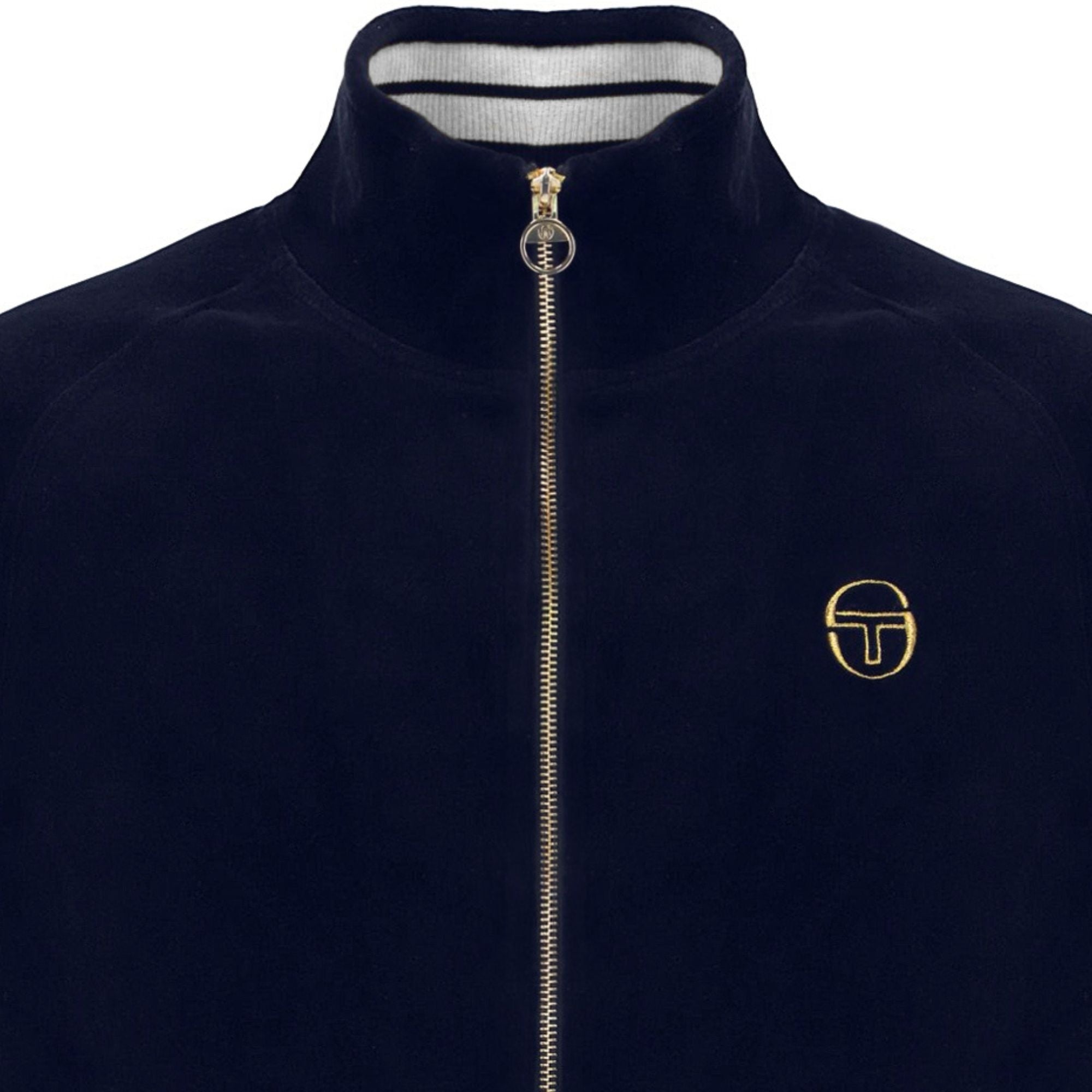 Court Velour Track Top - Maritime