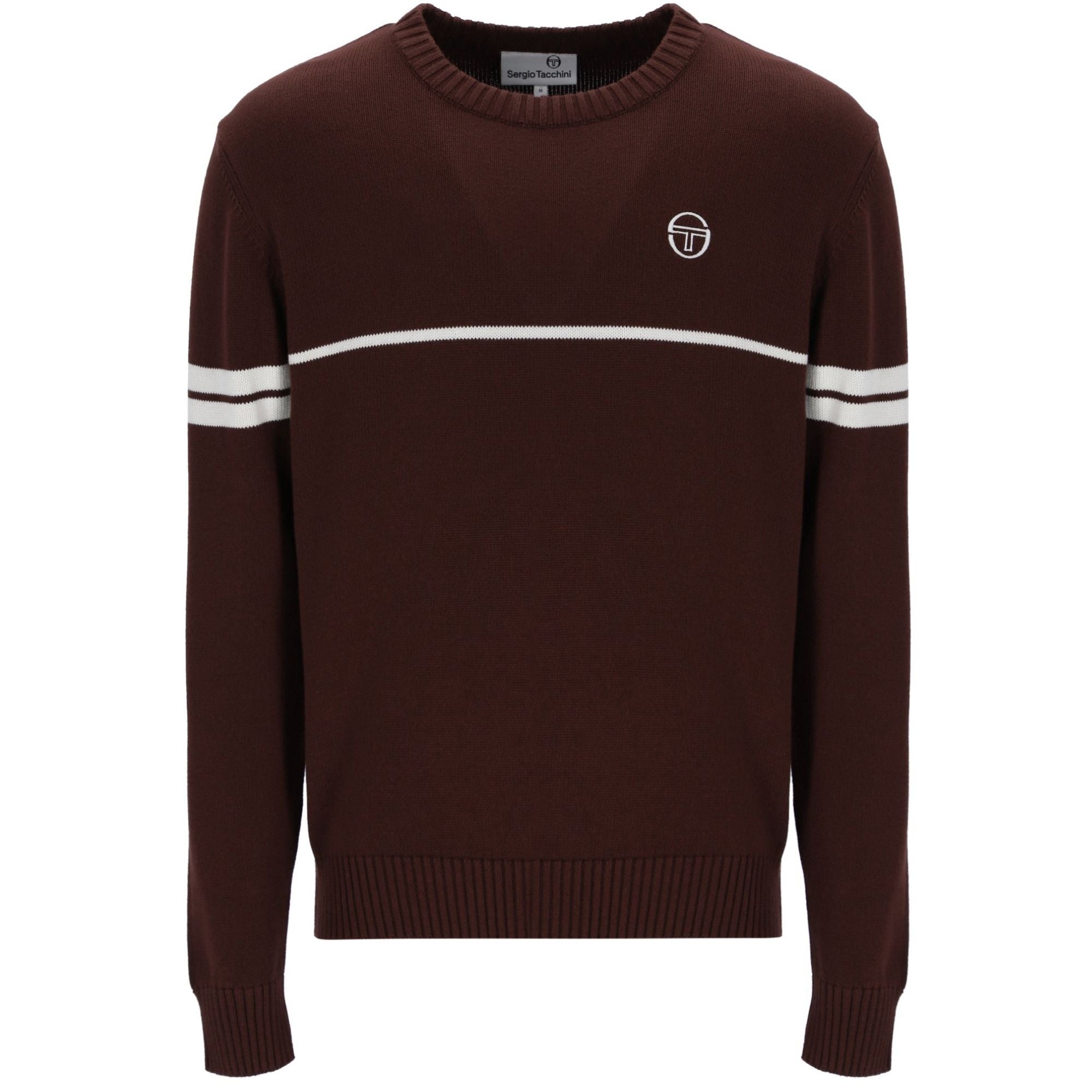 Sergio Tacchini Orion Knit Jumper - Chocolate