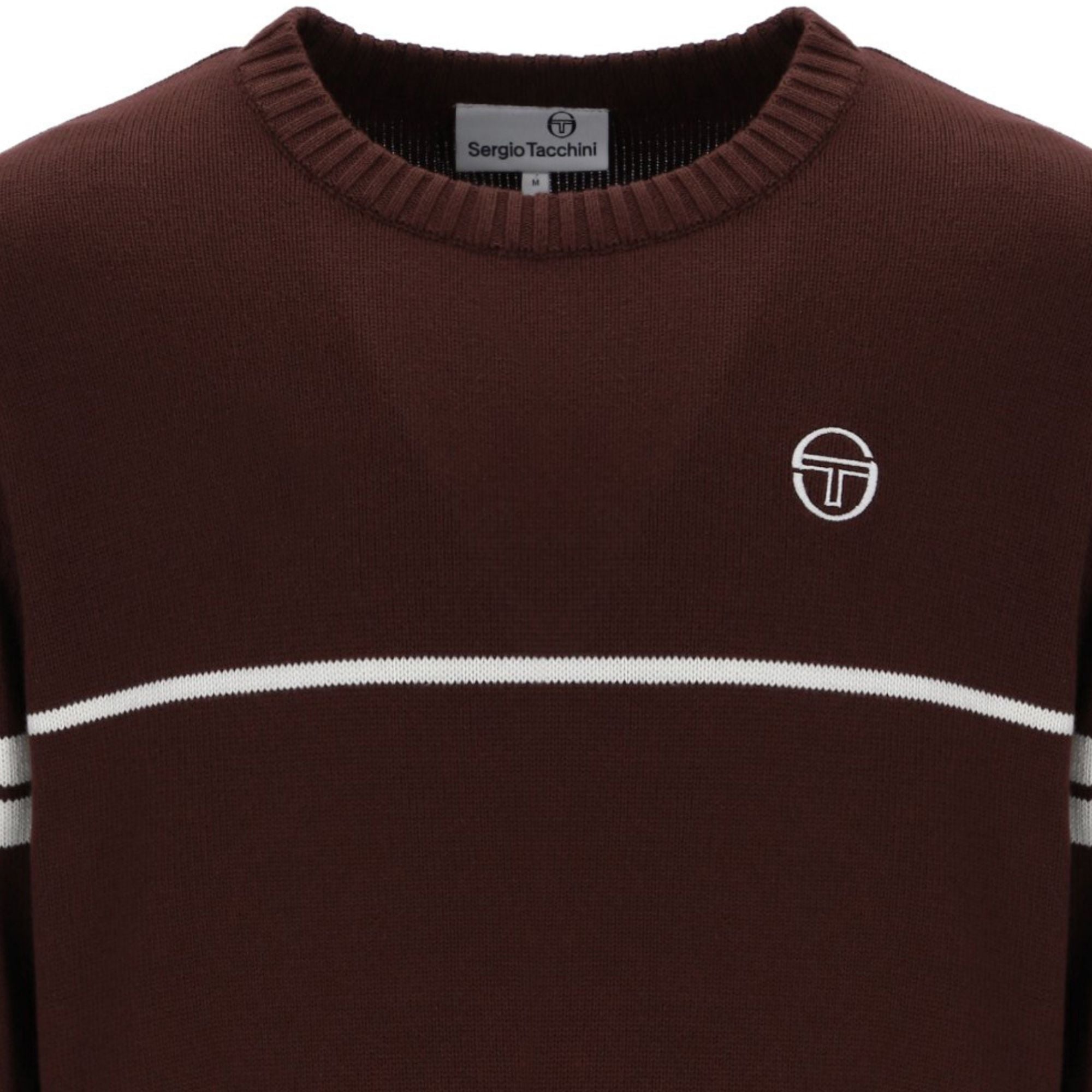 Sergio Tacchini Orion Knit Jumper - Chocolate