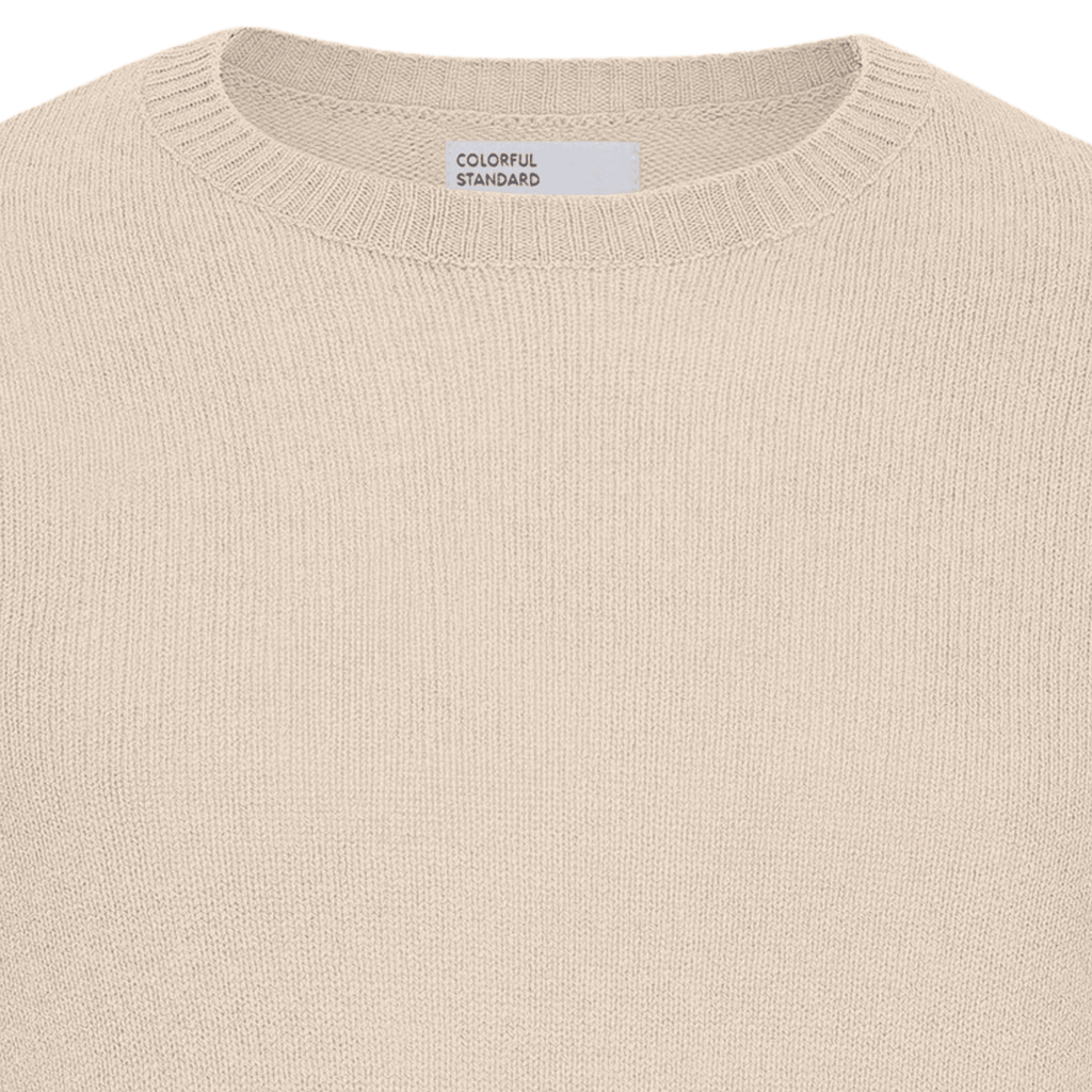 Colorful Standard Classic Merino Wool Crew - Ivory White