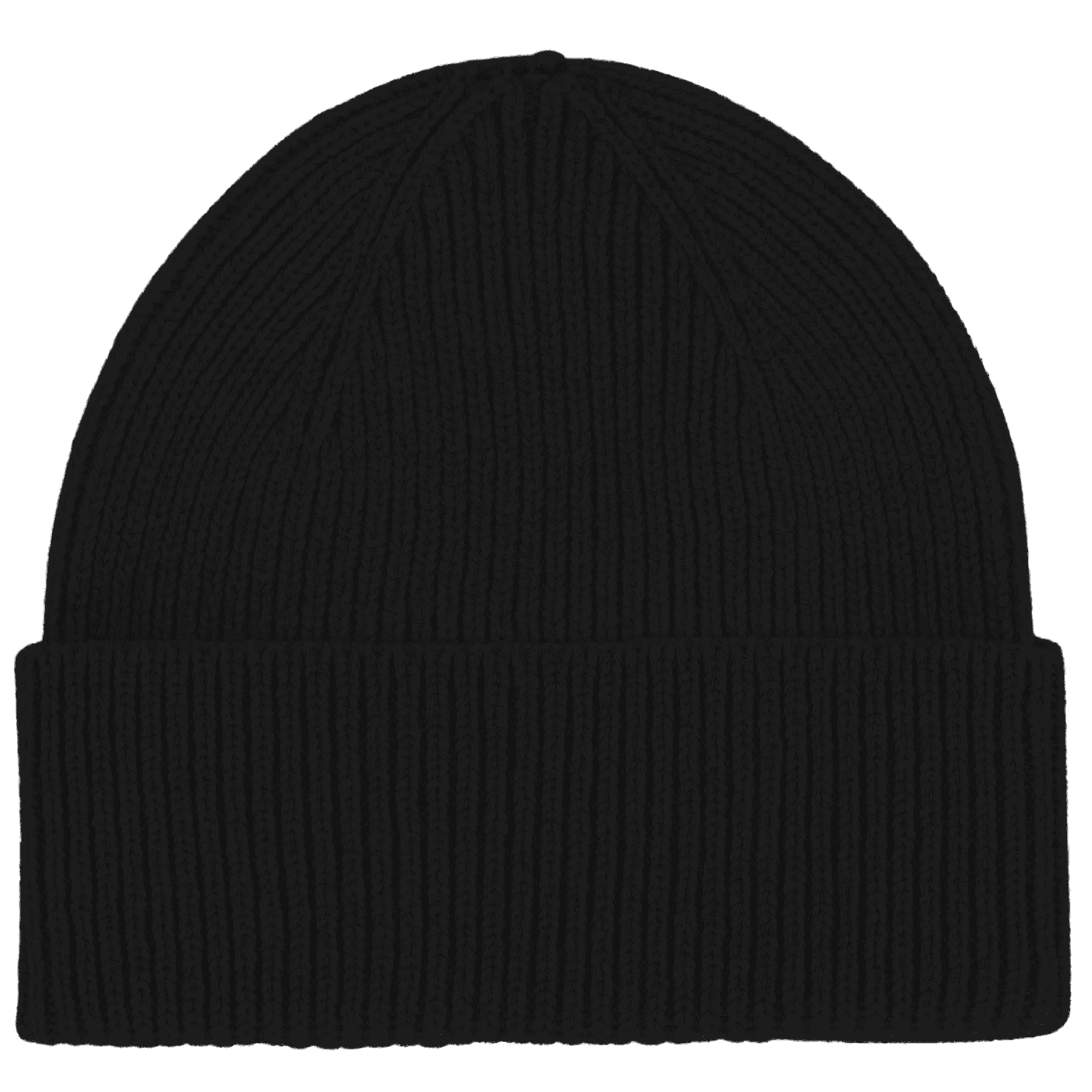 Colorful Standard Merino Wool Beanie - Deep Black