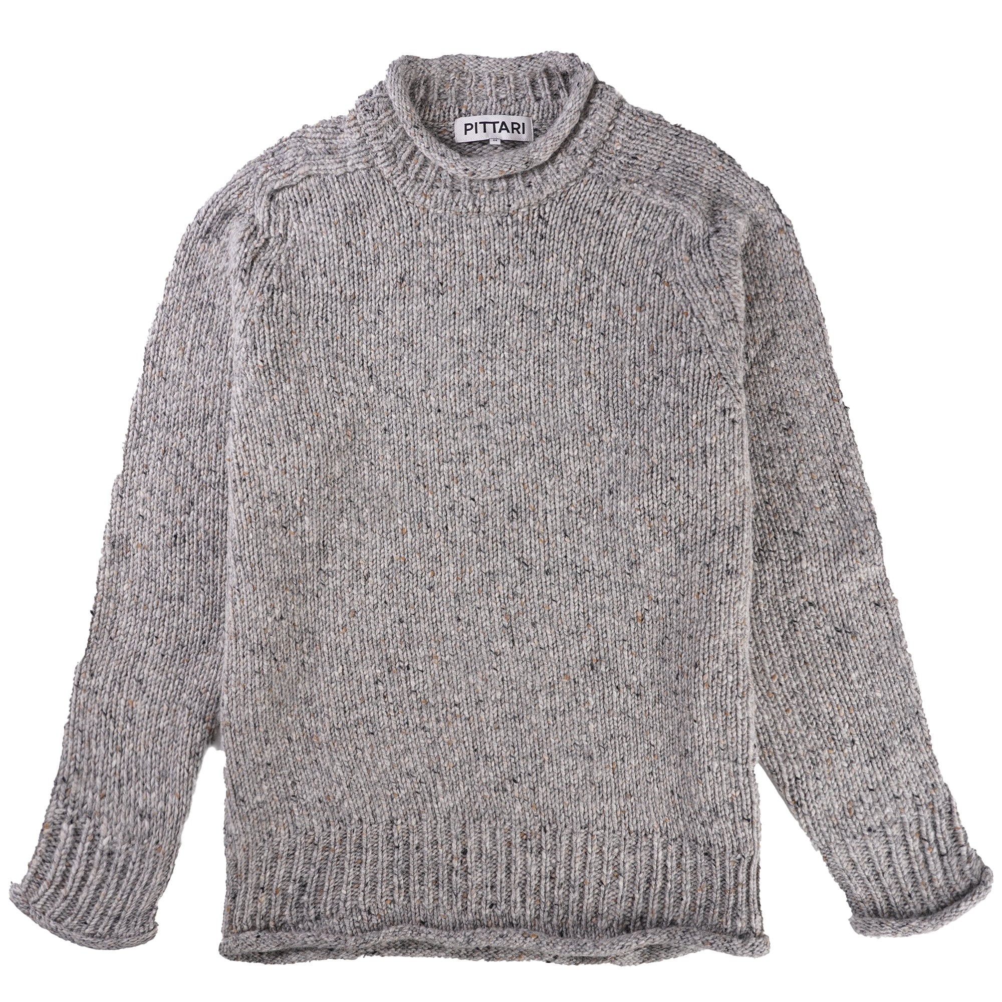 Pittari Findhorn Donegal Sweater - Adara Grey