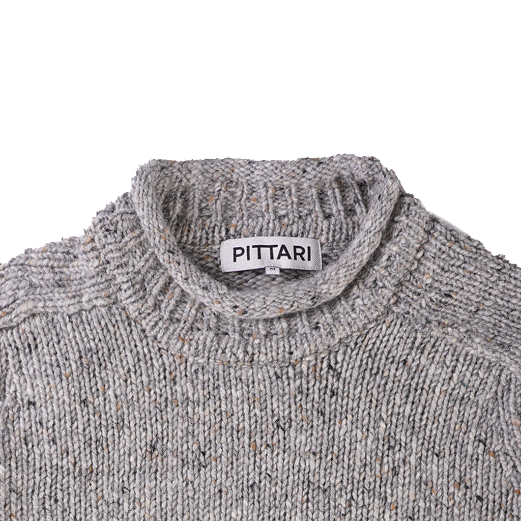 Pittari Findhorn Donegal Sweater - Adara Grey