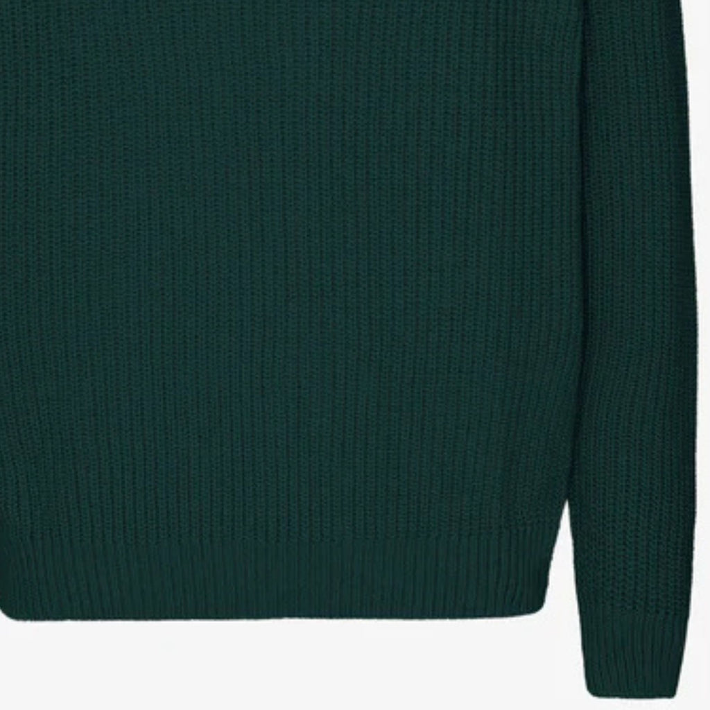 Merino Quarter Zip - Green