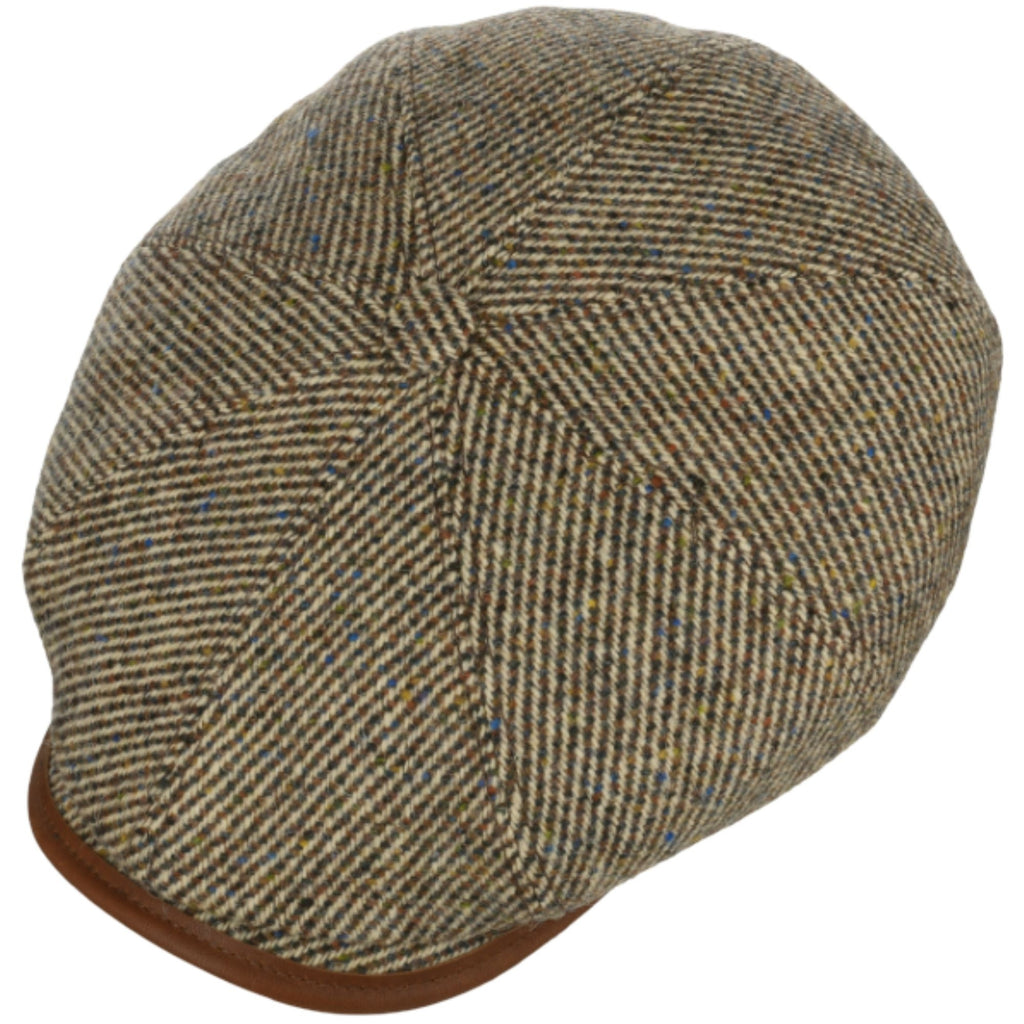 Hatteras Lifton Flat Cap - Brown