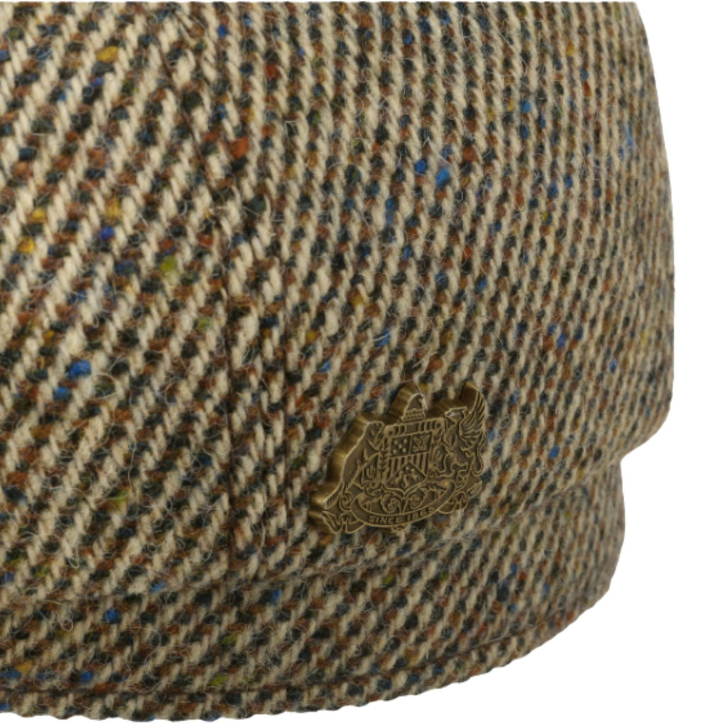 Hatteras Lifton Flat Cap - Brown