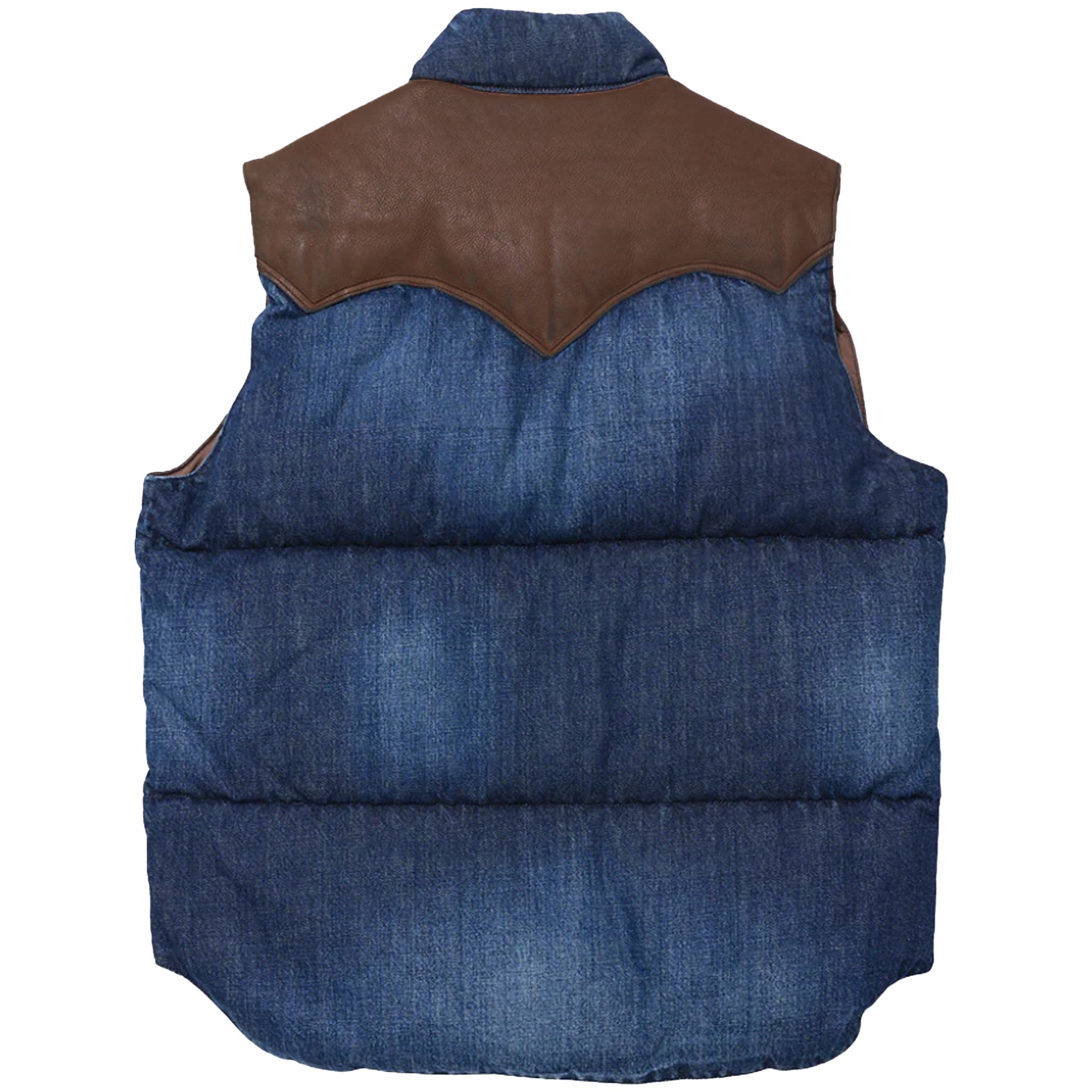 Rocky Mountain Featherbed Down Vest Denim - Indigo – Stuarts London