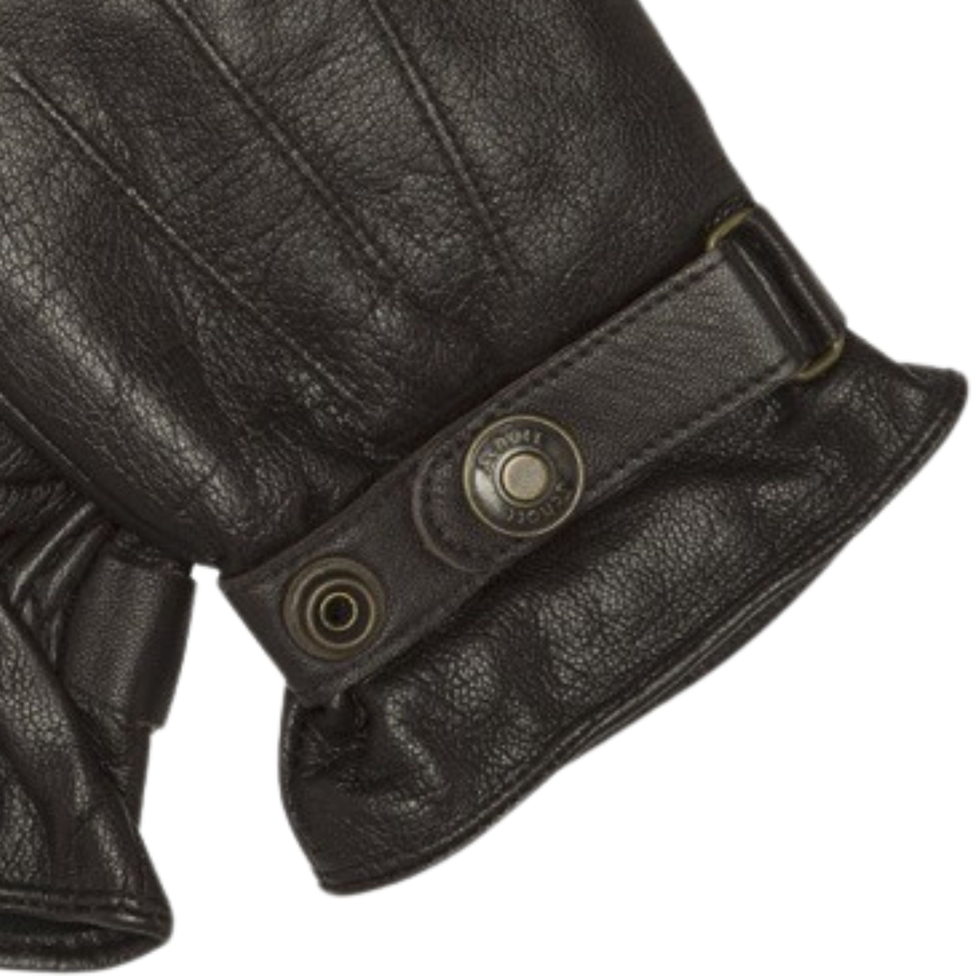 Leather Skin Gloves - Brown
