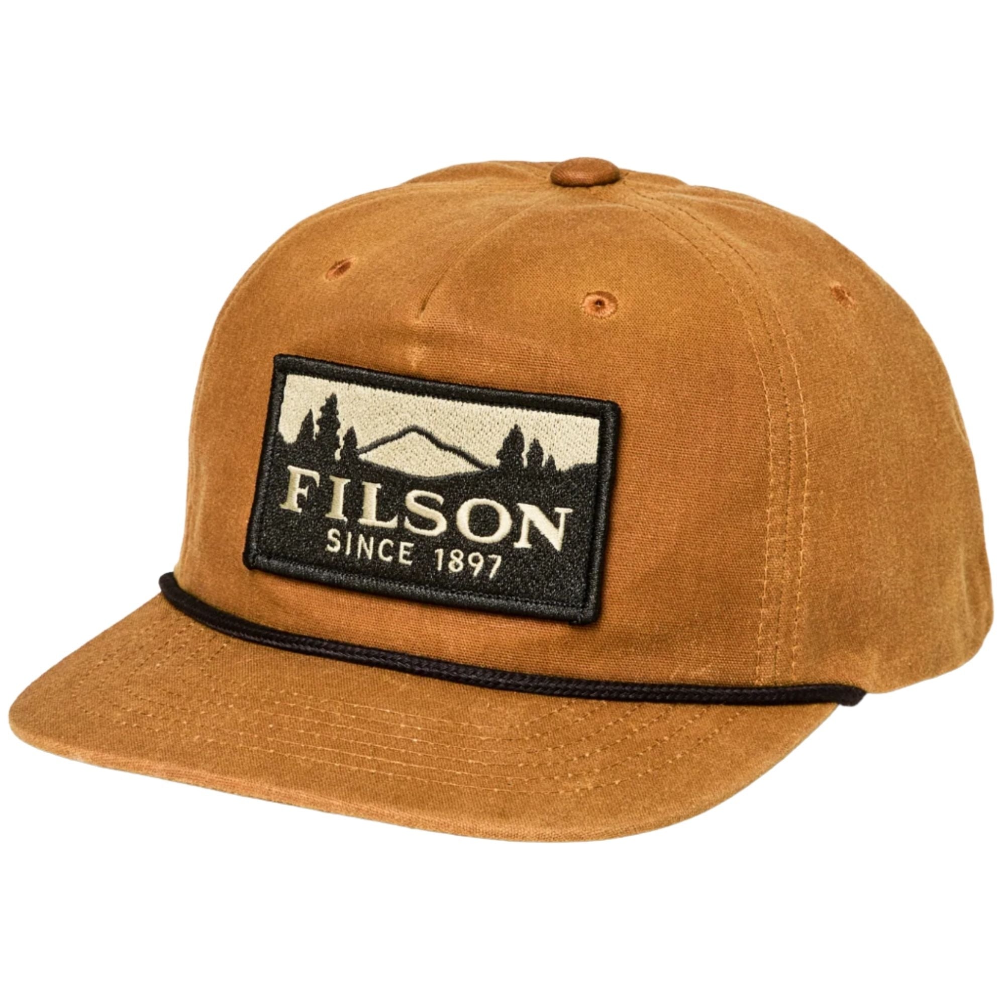 Waxed Trucker Hat - Gold Brown