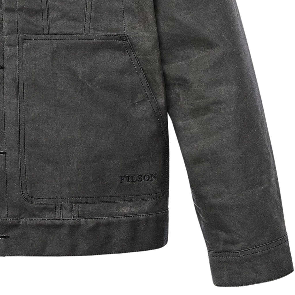 Tin Cloth Short Lined Cruiser Jacket - Castor Grey