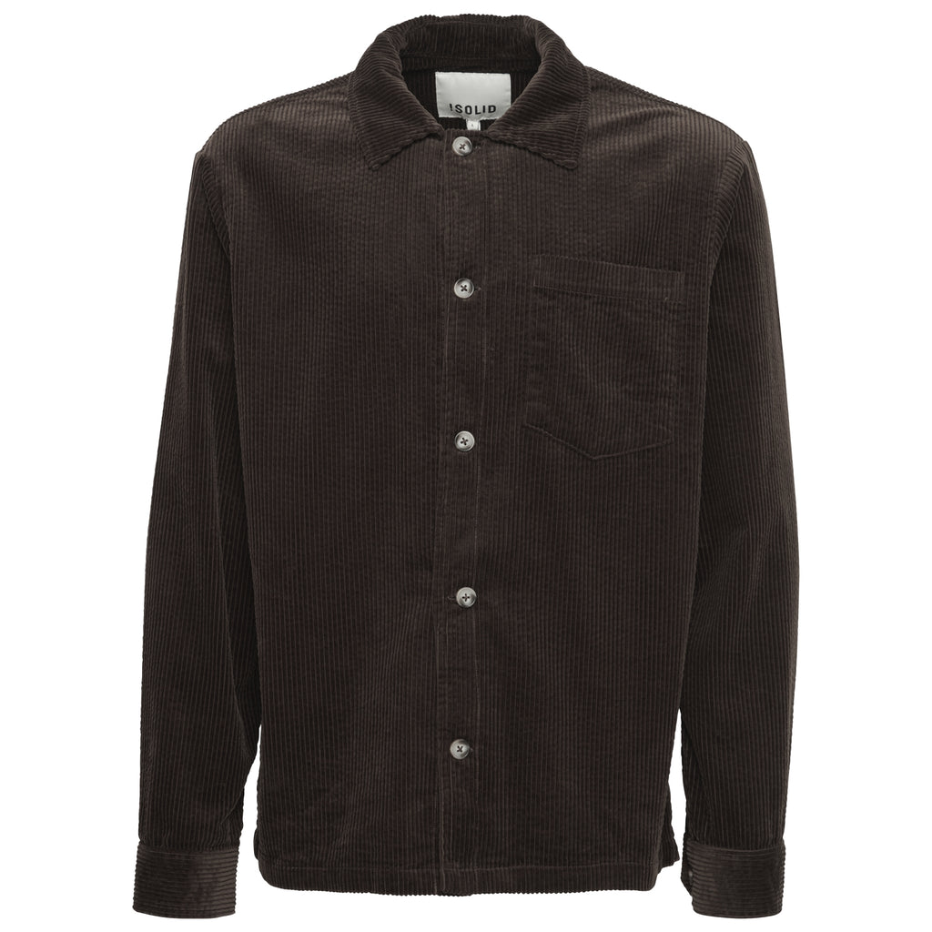 Solid Clothing Ingvi Cord Shirt - Brown