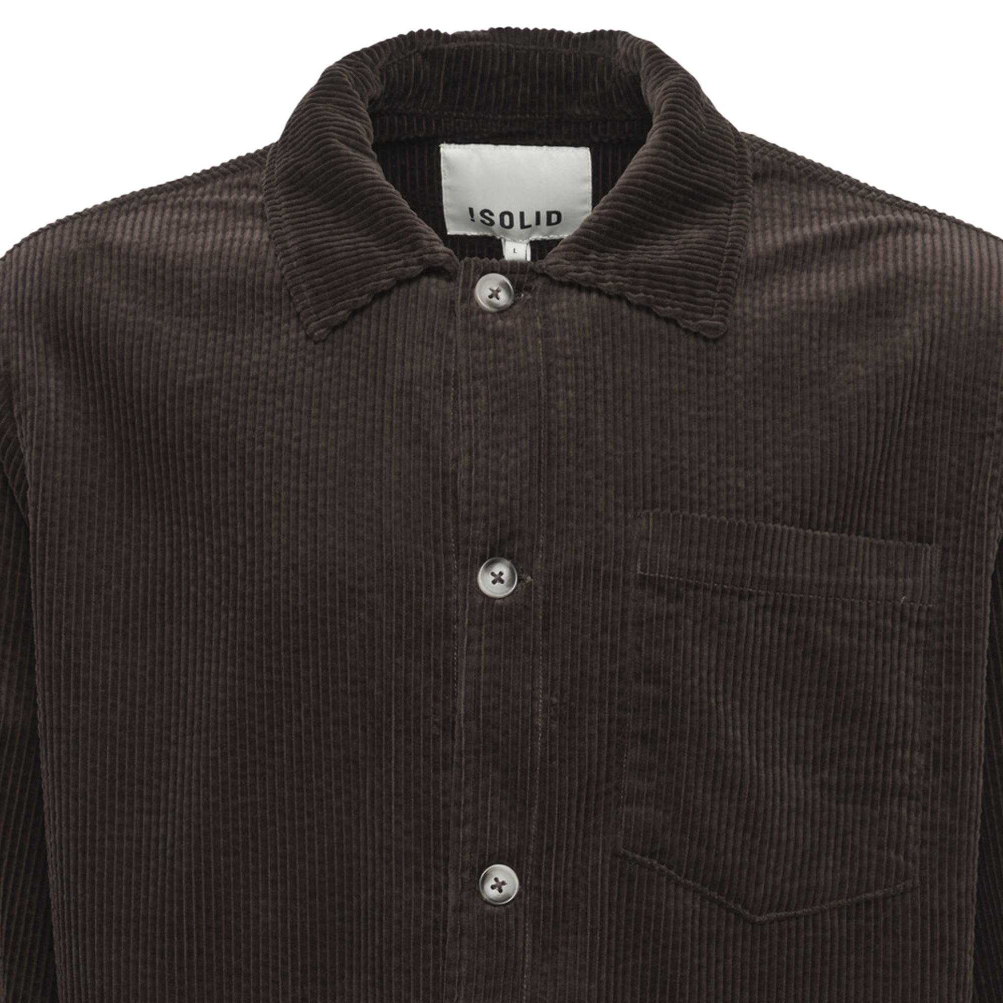 Solid Clothing Ingvi Cord Shirt - Brown