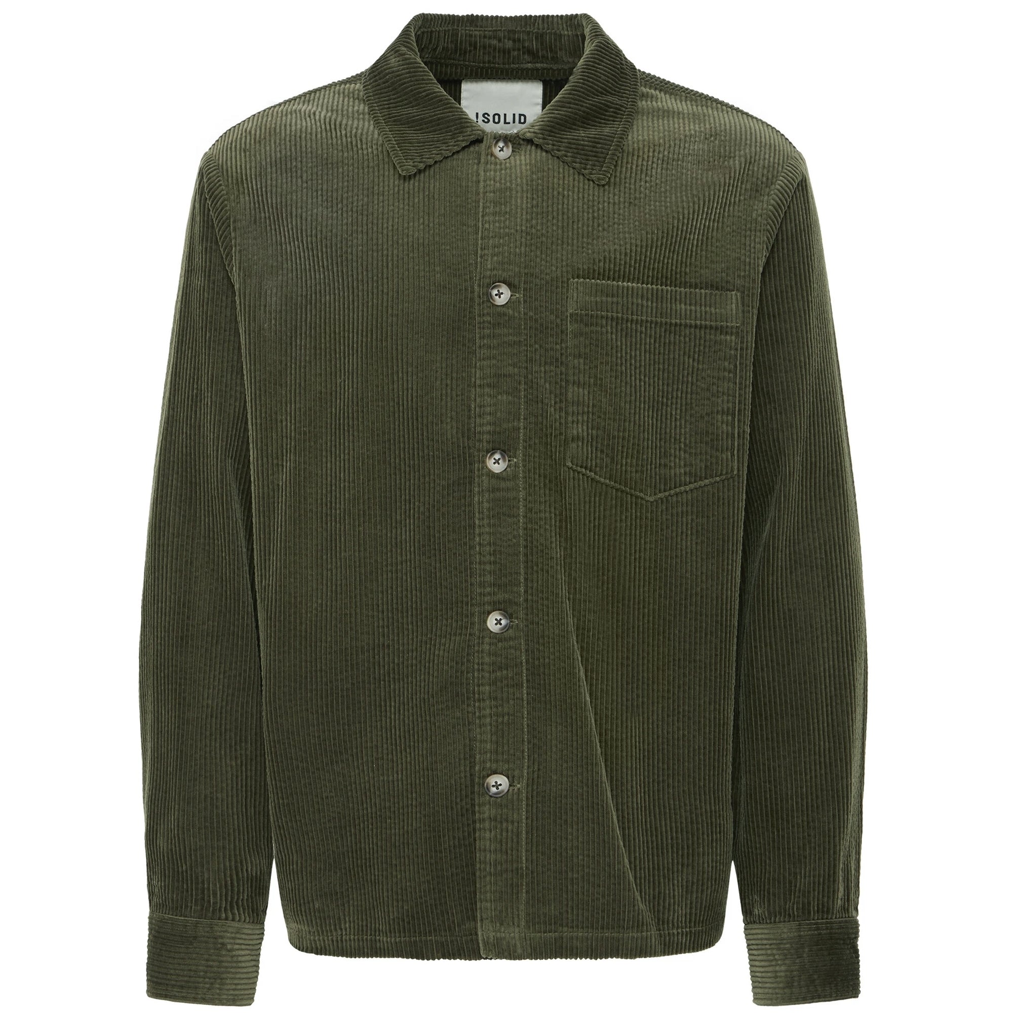 Ingvi Cord Shirt - Ivy Green