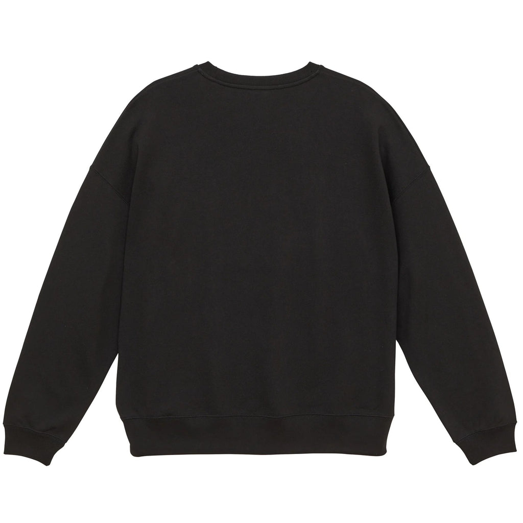10.0oz Big Silhouette Crew Neck Sweatshirt - Black