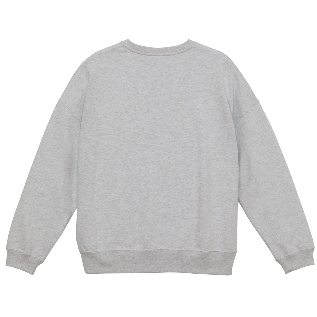 10.0oz Big Silhouette Crew Neck Sweatshirt - Ash