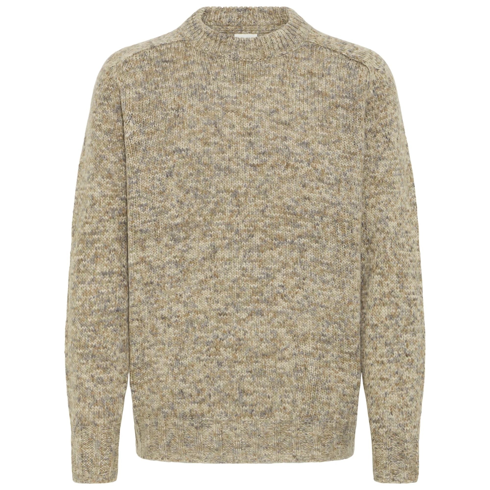 Solid Clothing Simcha Crewknit Jumper - Oatmeal
