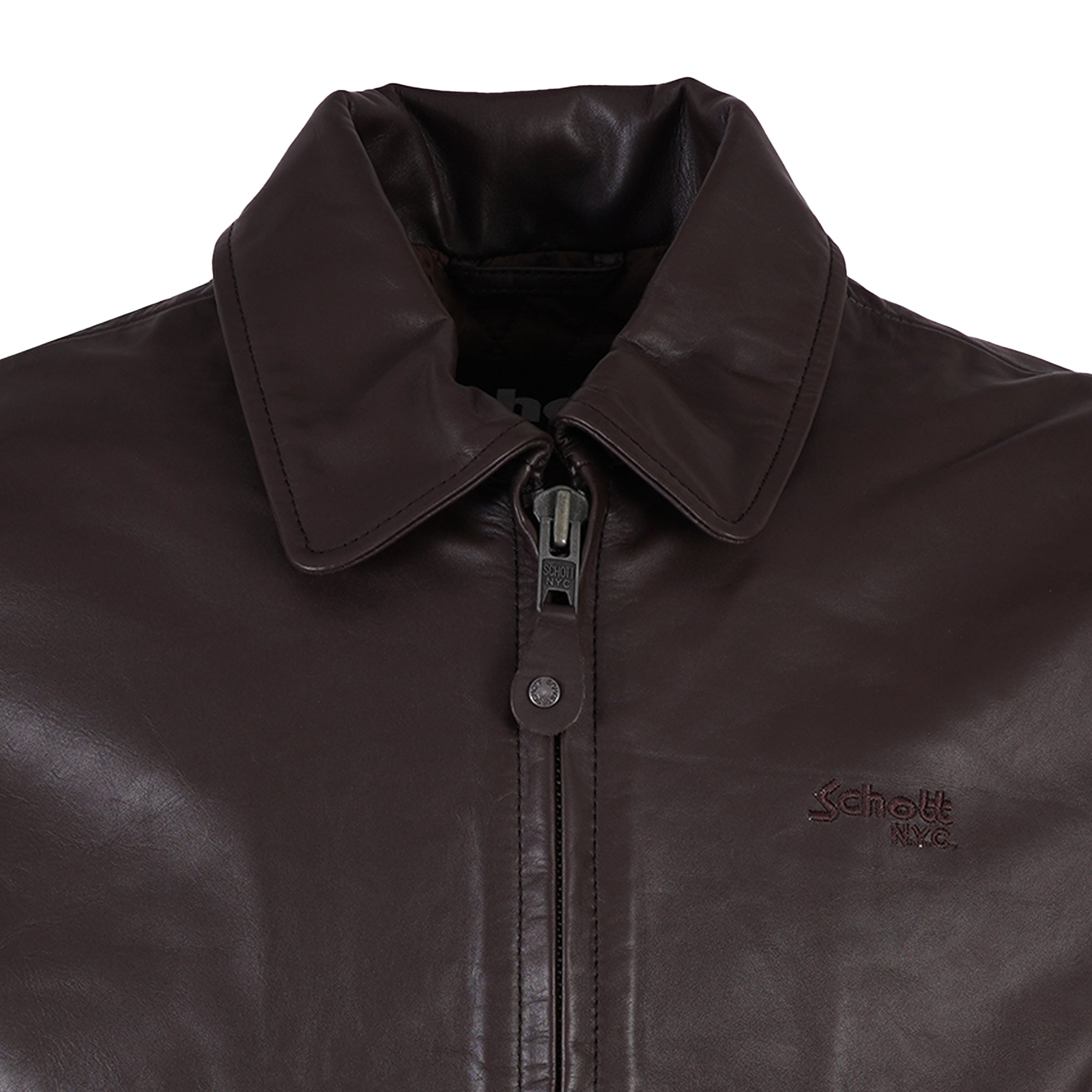 Leather Jacket - Dark Brown