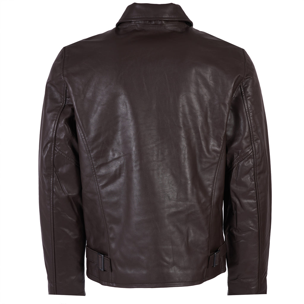 Leather Jacket - Dark Brown