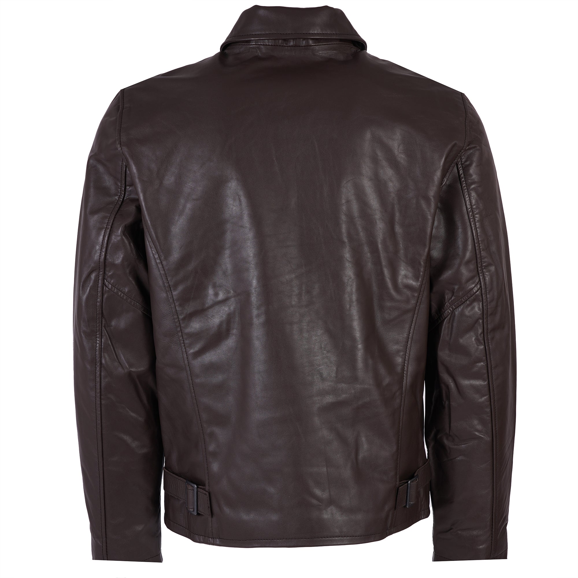 Leather Jacket - Dark Brown