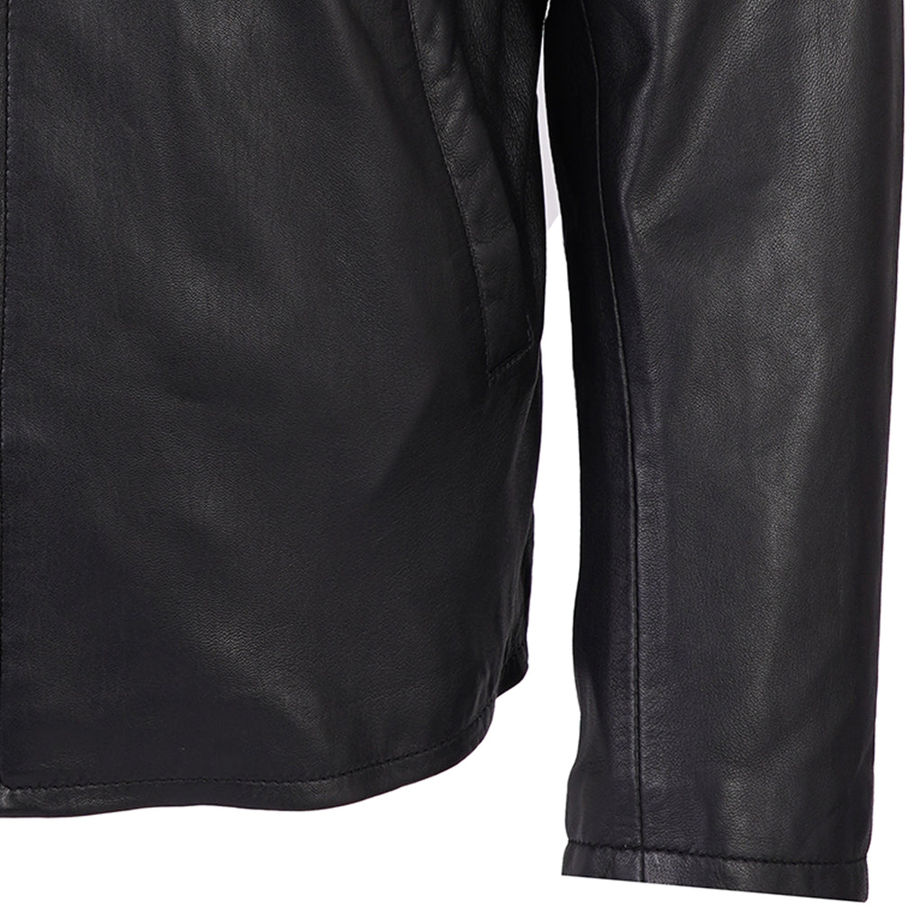 Schott NYC Classic Leather Jacket - Black