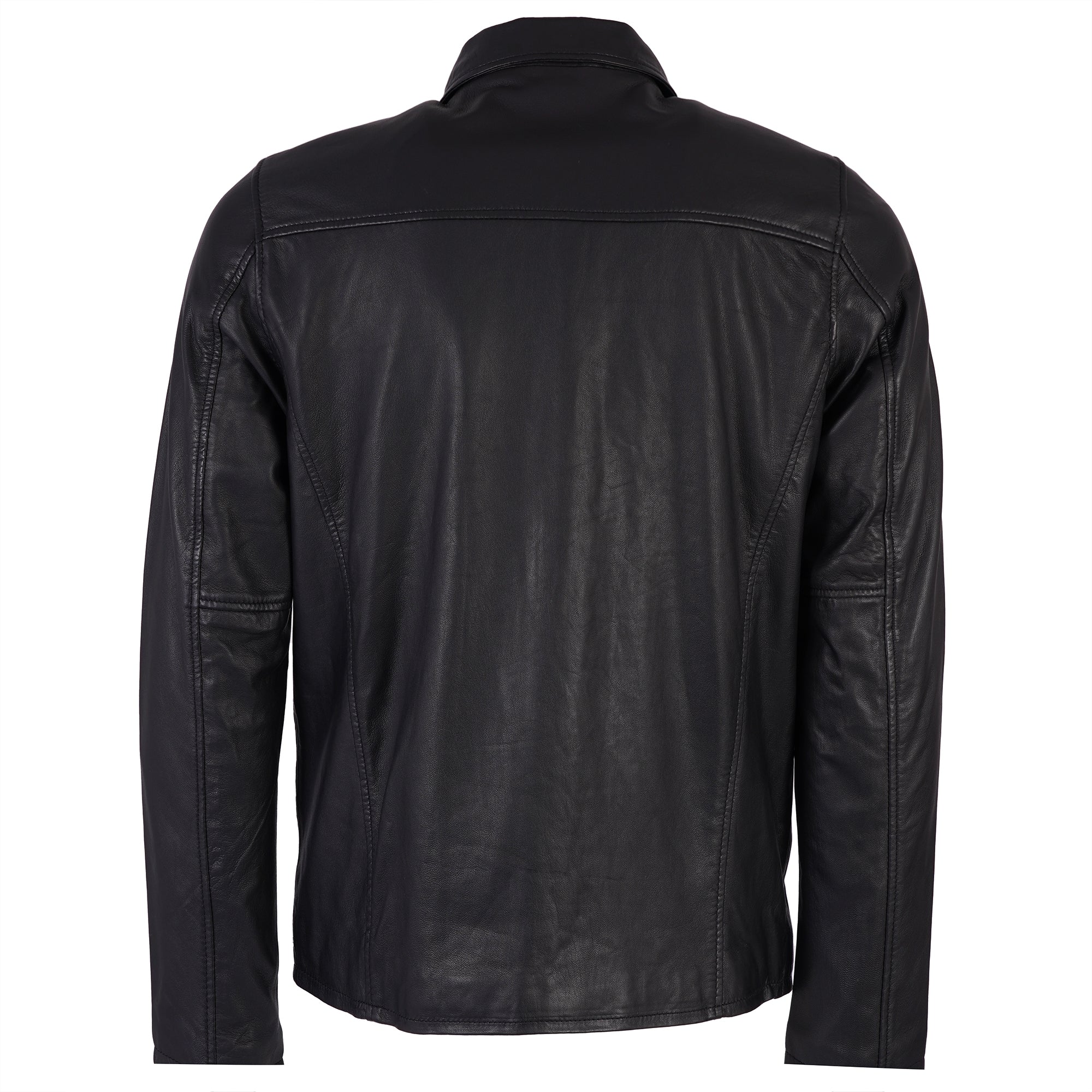 Schott NYC Classic Leather Jacket - Black